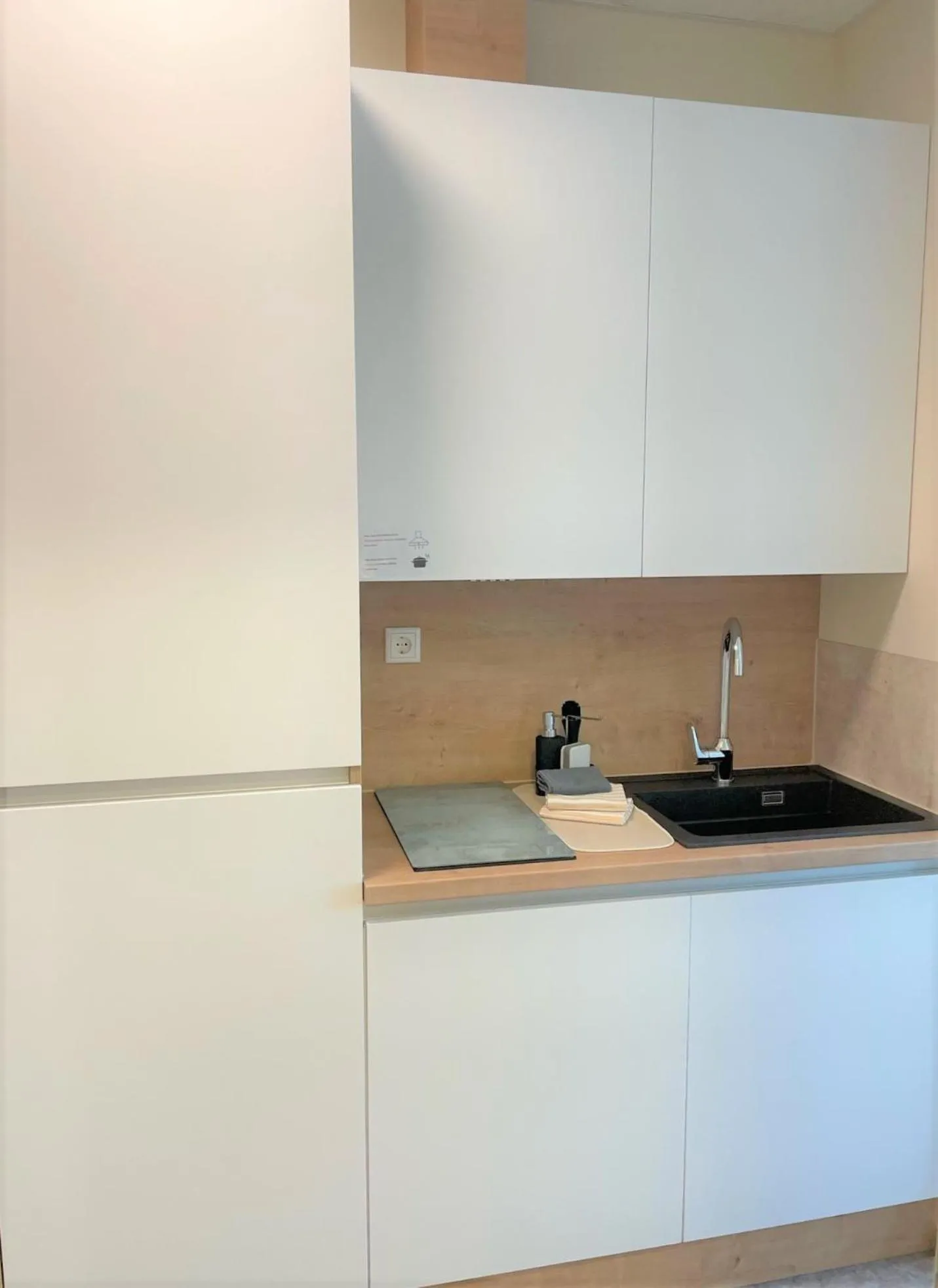 kitchen in LikeDaheim Apartments