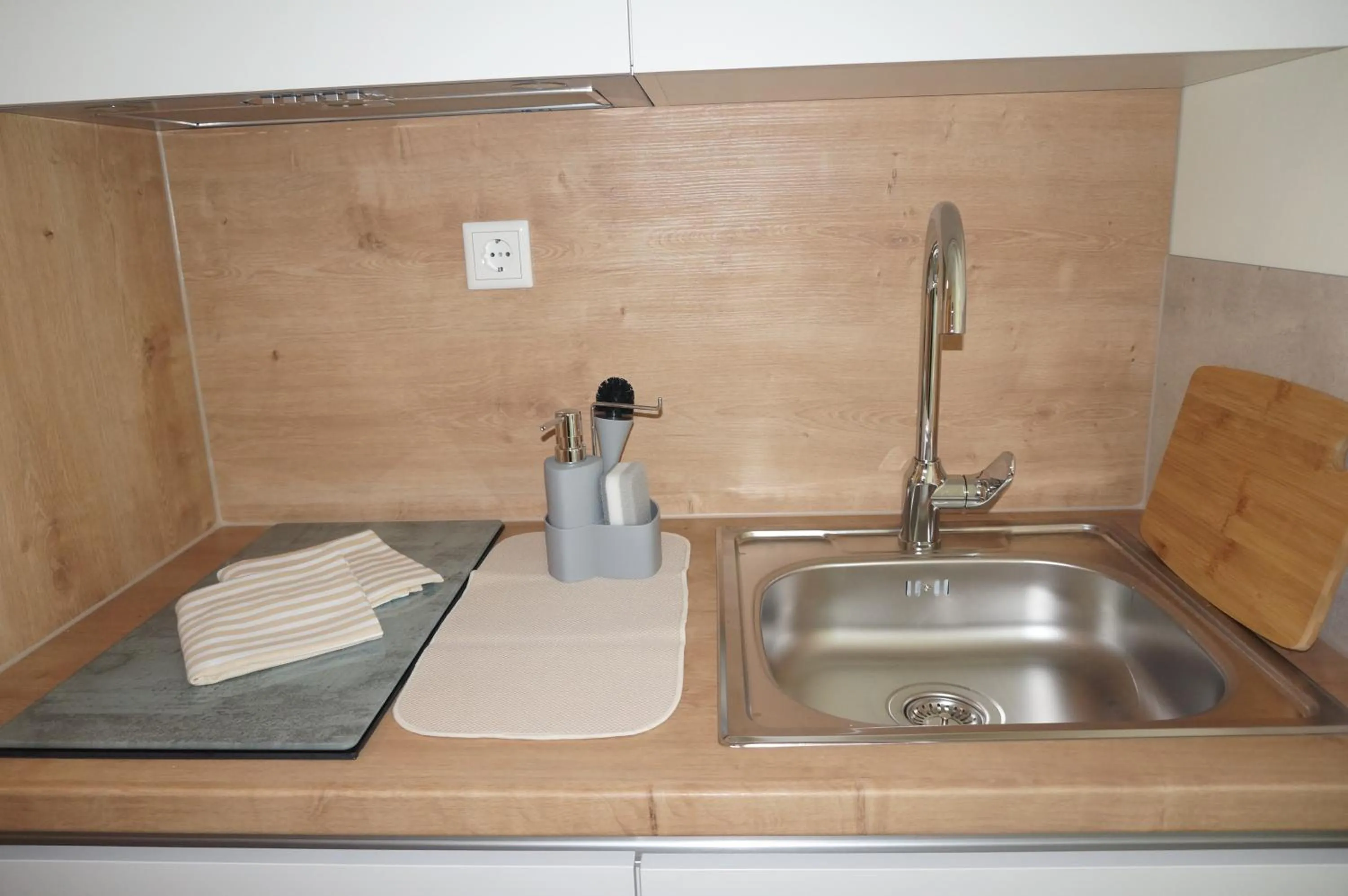 Kitchen or kitchenette in LikeDaheim Apartments