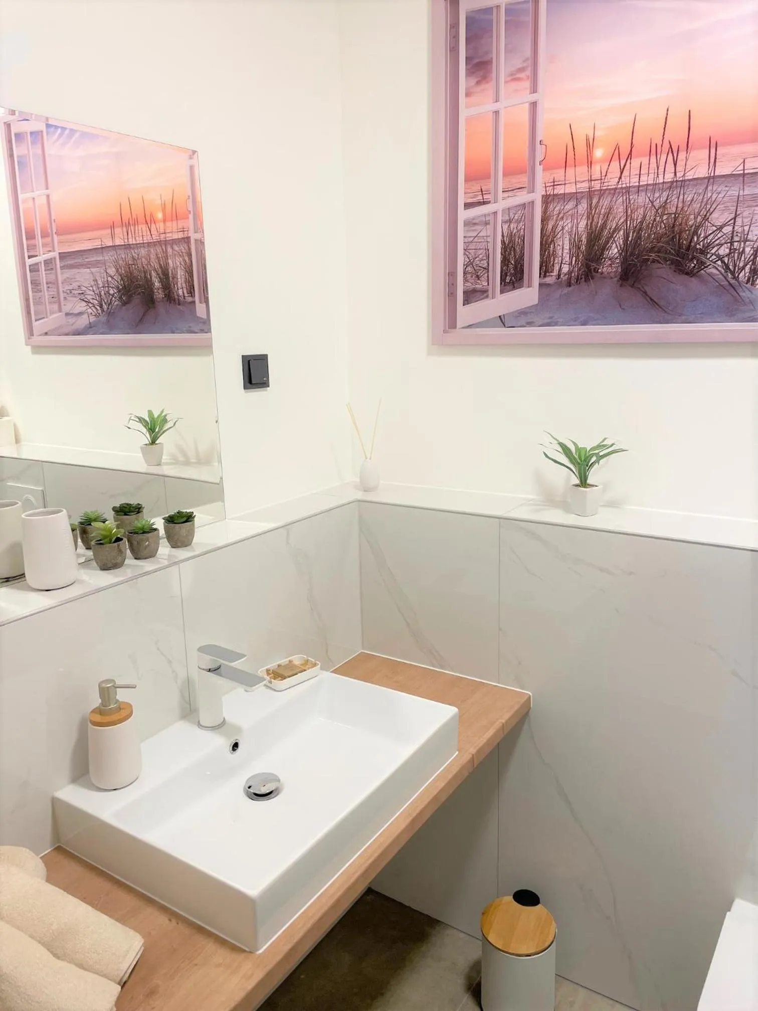 Bathroom in LikeDaheim Apartments