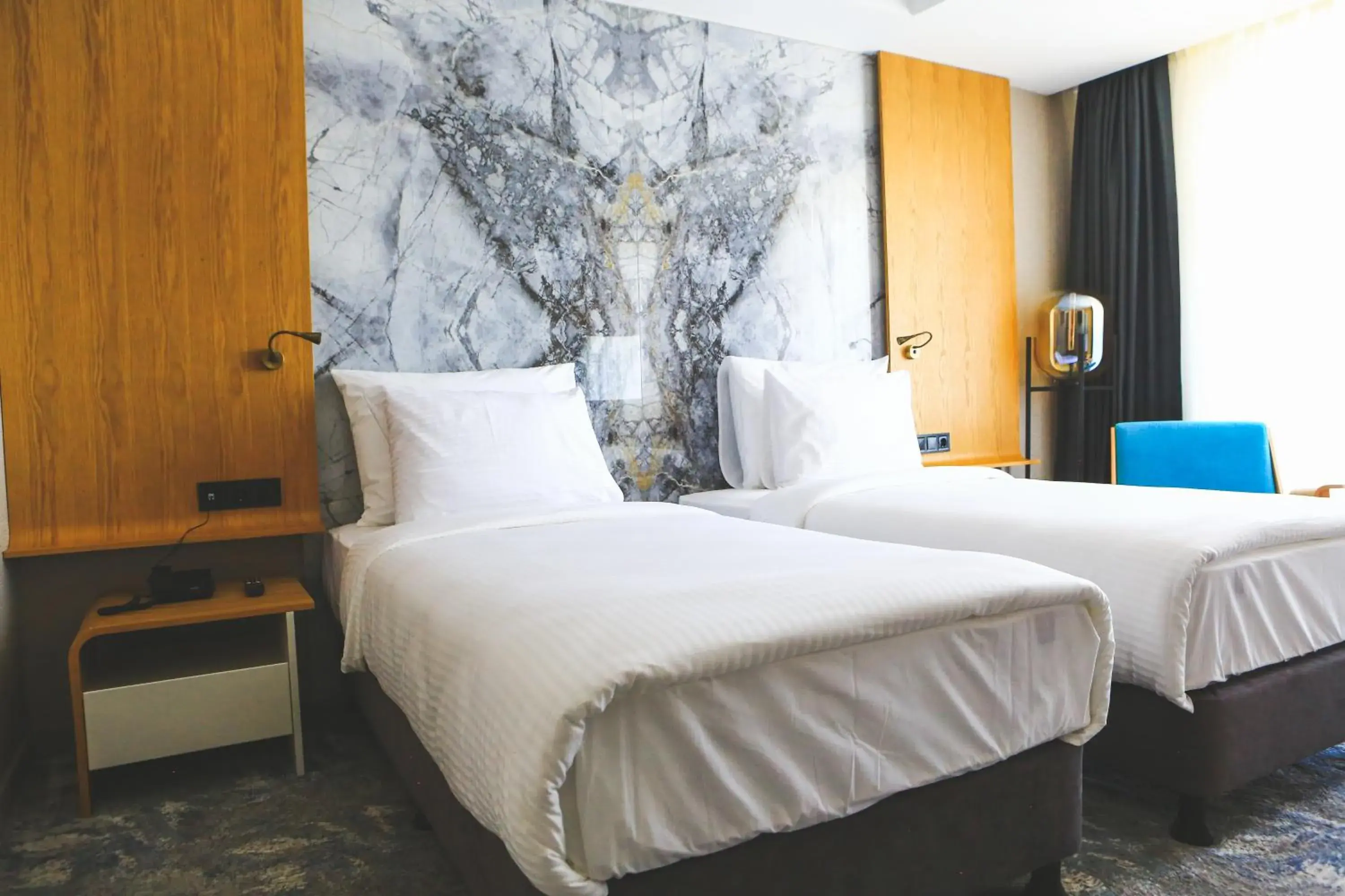 Bed in Grande Arte Hotel Bed in Grande Arte Hotel