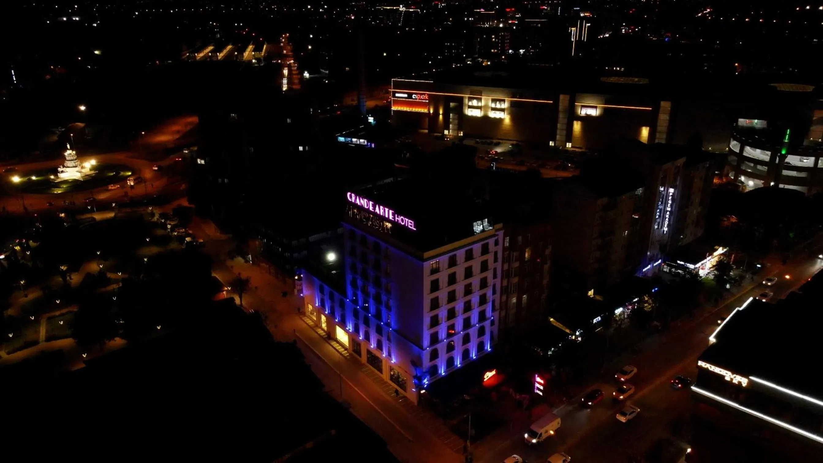 Bird's eye view in Grande Arte Hotel