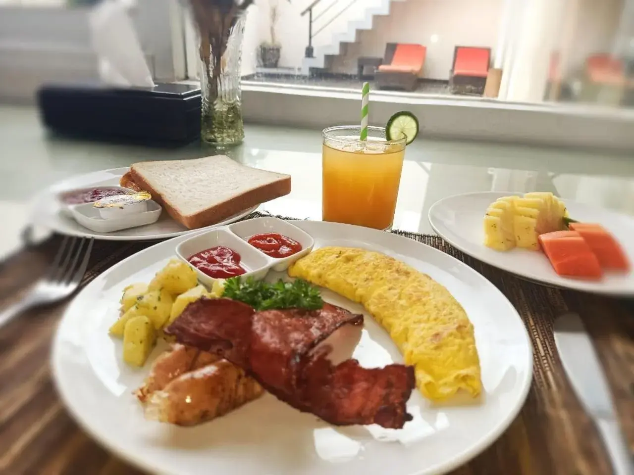 Breakfast in Kaisa Villas Seminyak Breakfast in Kaisa Villas Seminyak