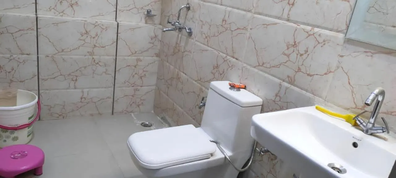 Bathroom in The Green Pine Cottage