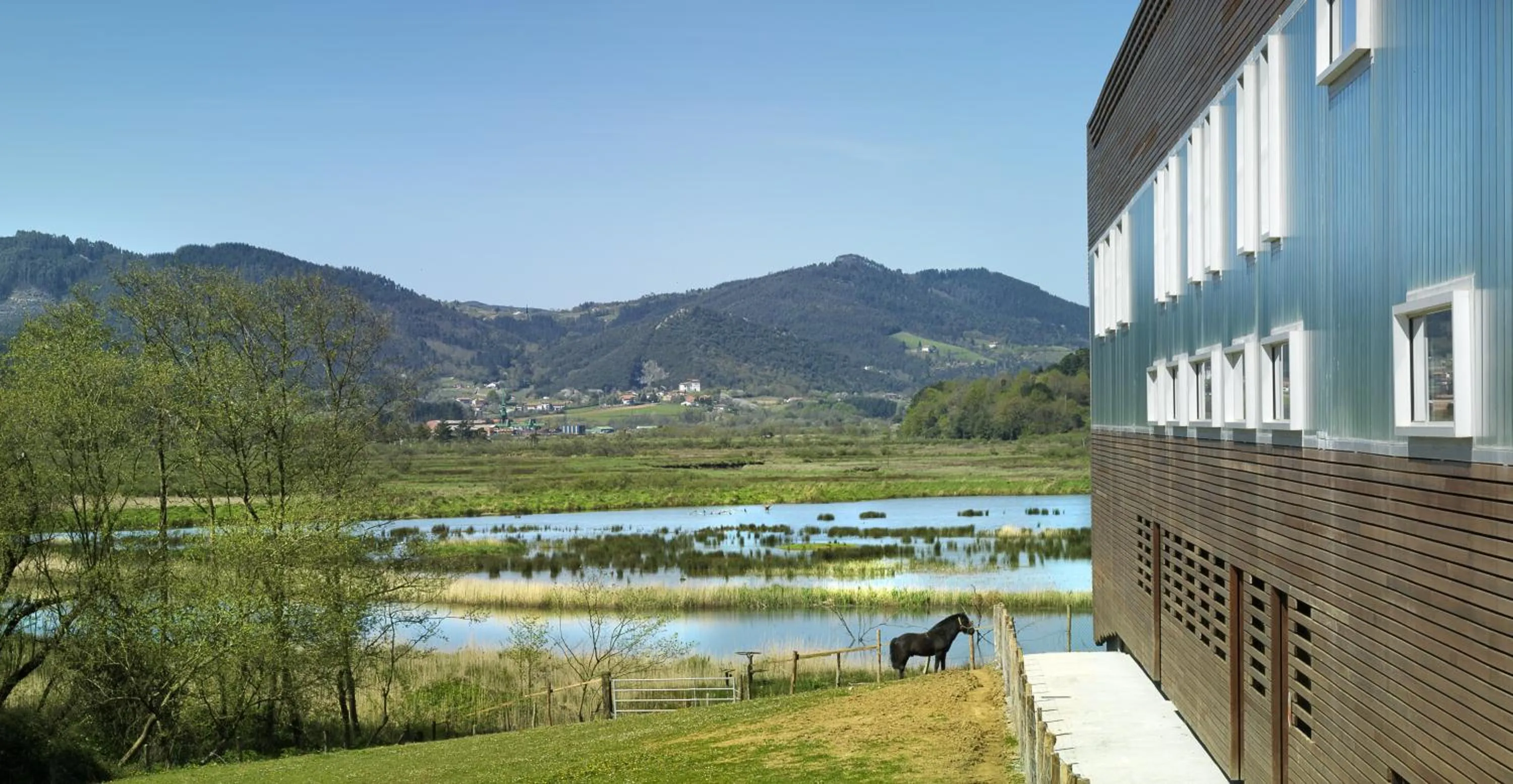Property building in Urdaibai Bird Center