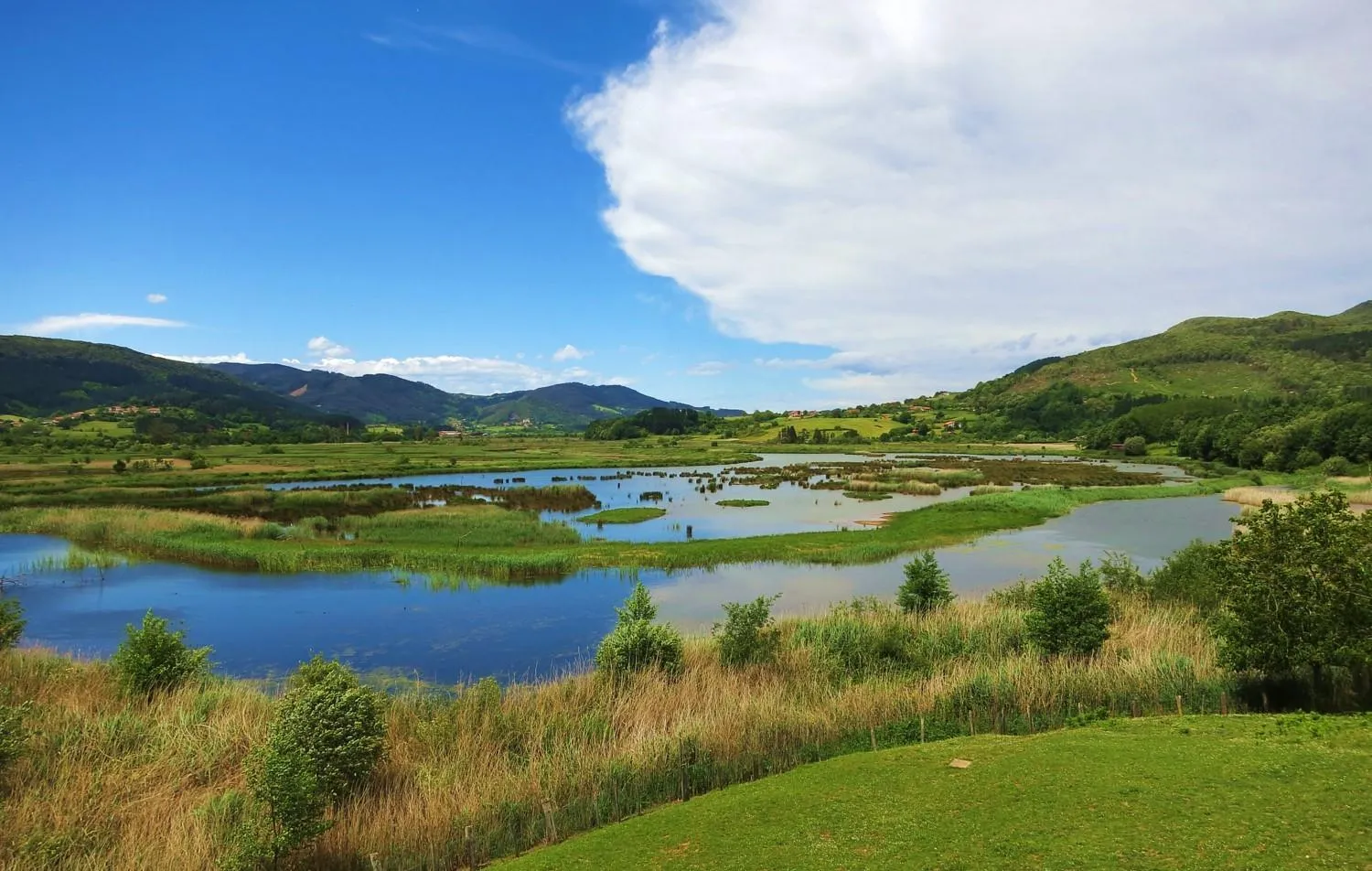 Nearby landmark in Urdaibai Bird Center
