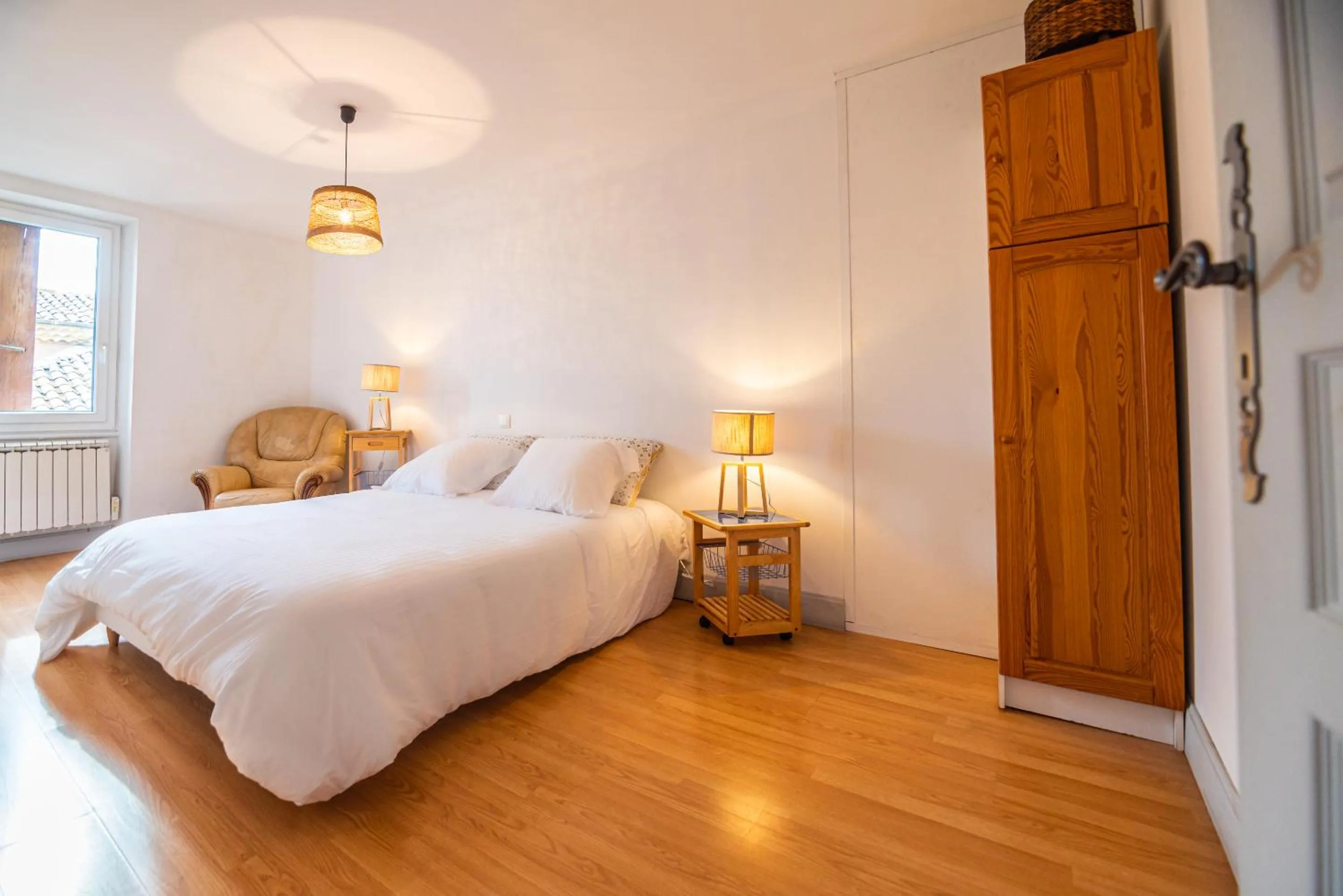 Bedroom, Bed in Le Mazagran