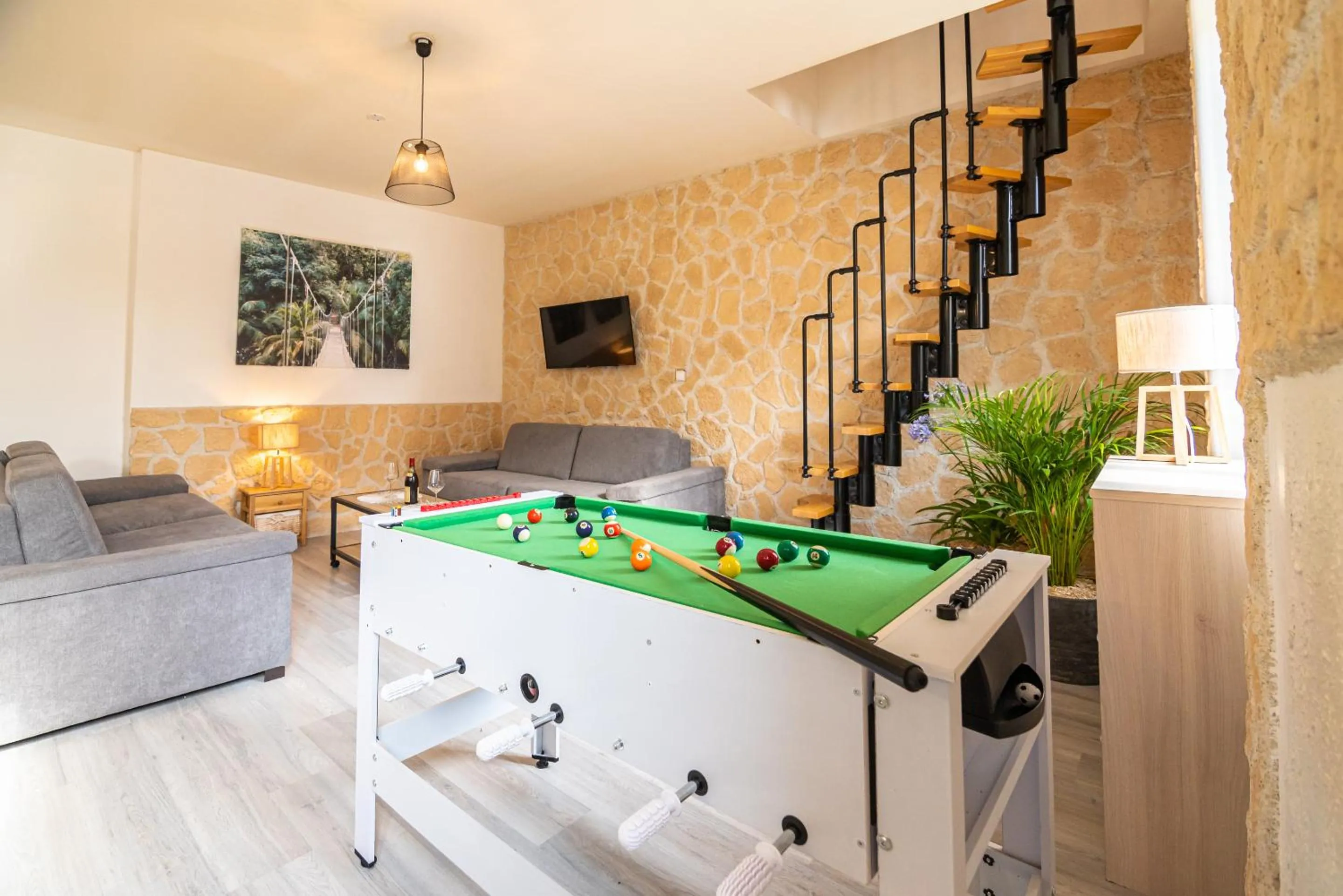 Living room in Le Mazagran