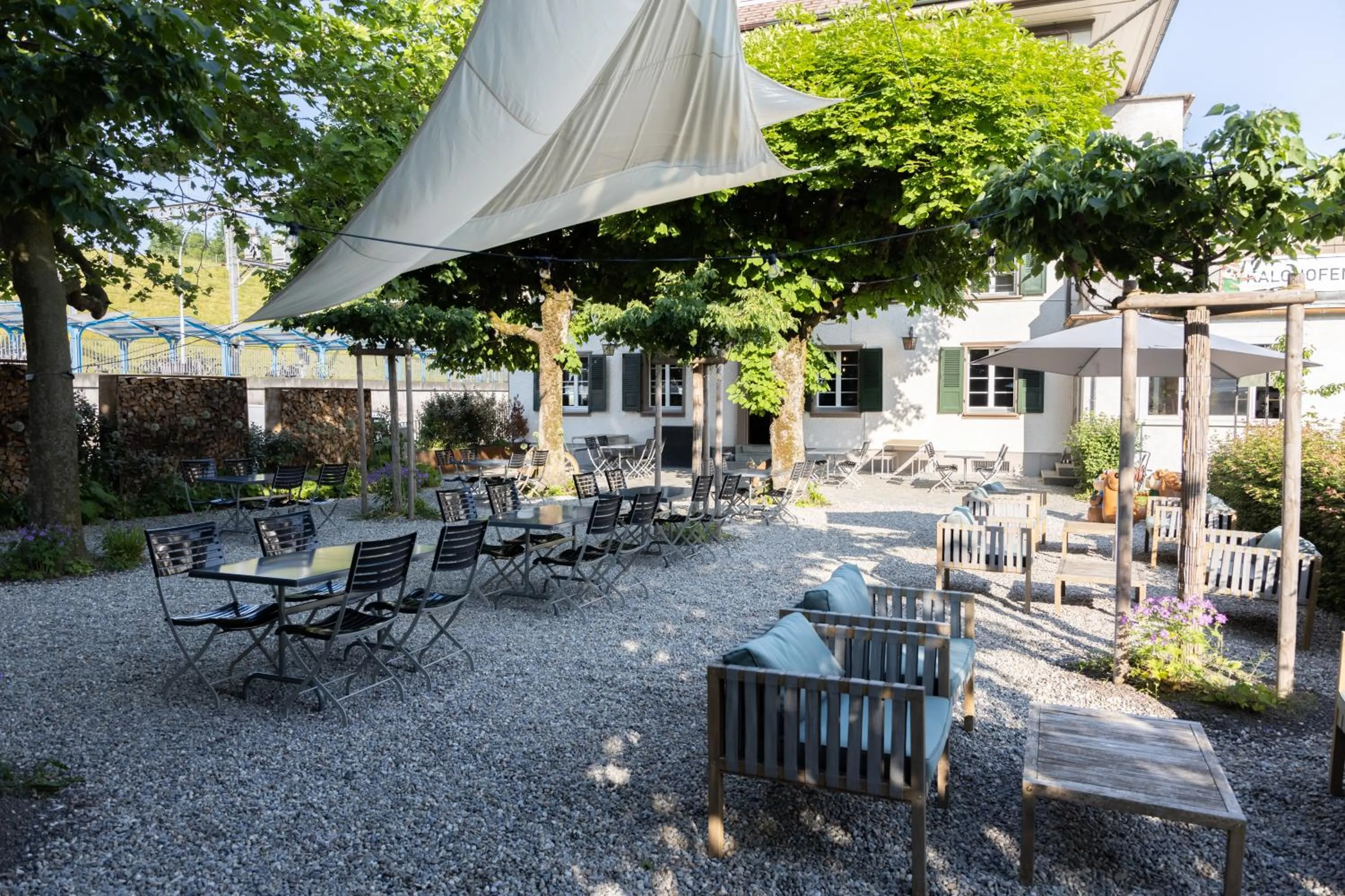 Garden in KALCHOFEN Restaurant Hotel Eventhouse