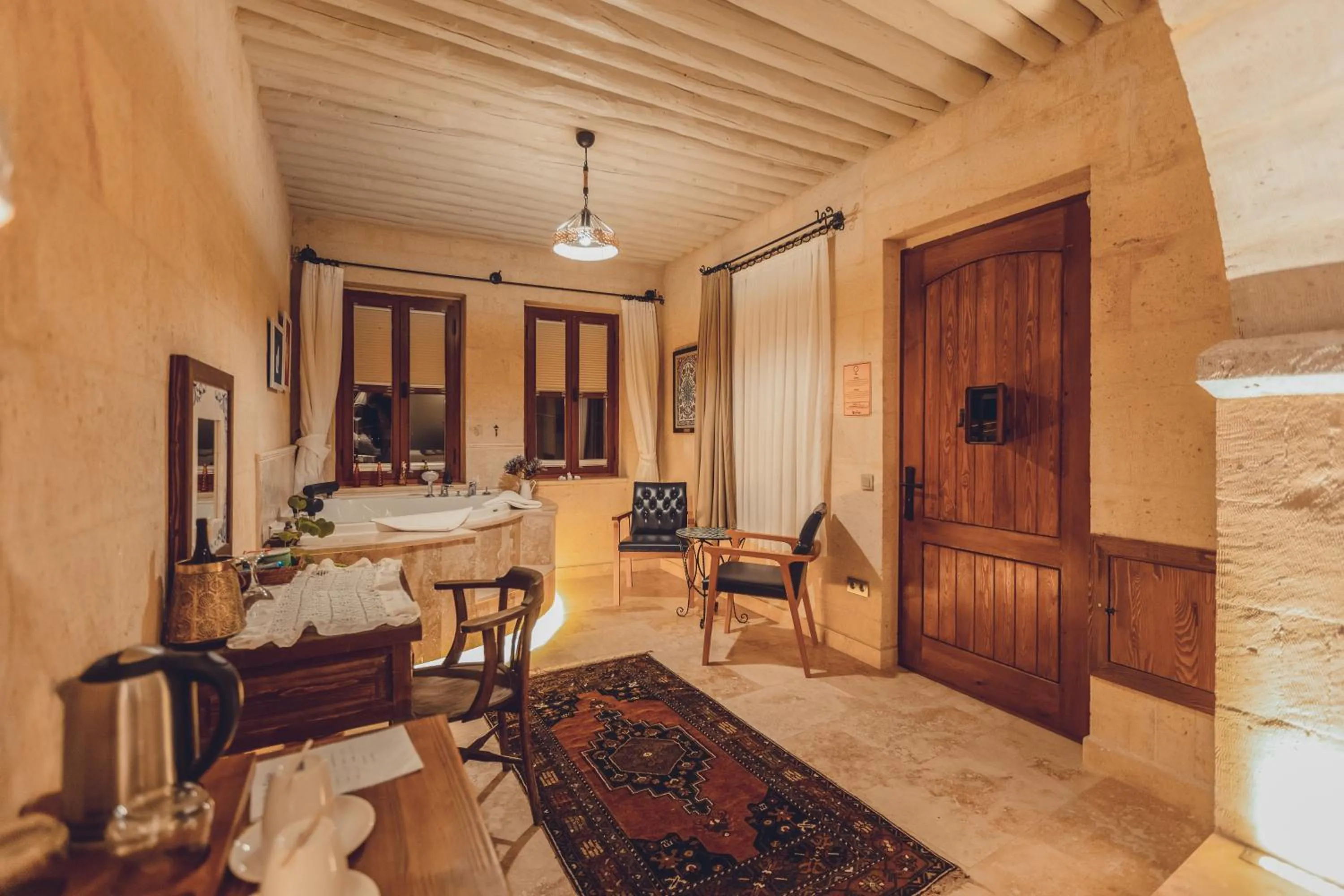 Photo of the whole room in Peristyle Cave Cappadocia- Special Class