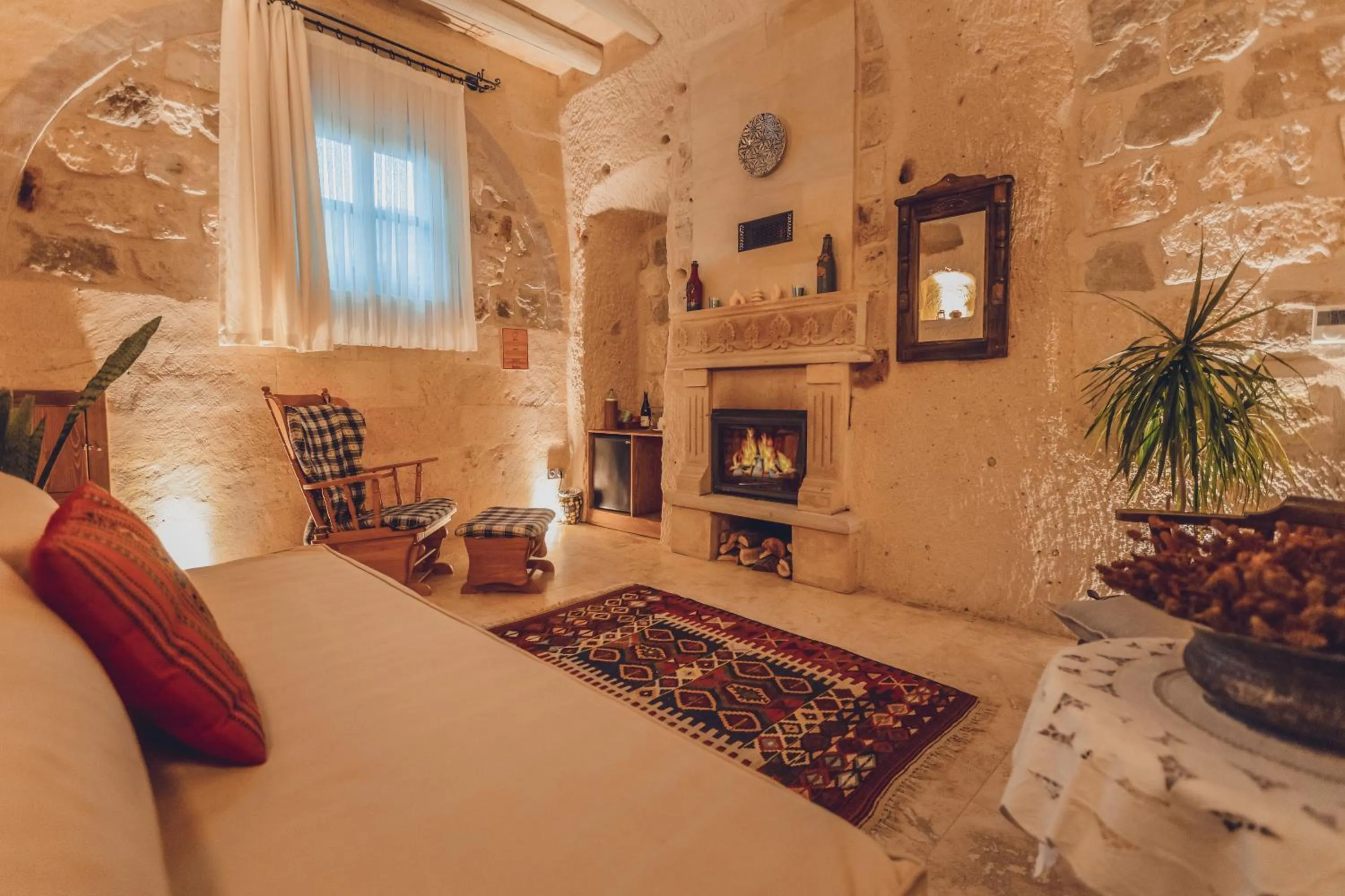Seating area in Peristyle Cave Cappadocia- Special Class