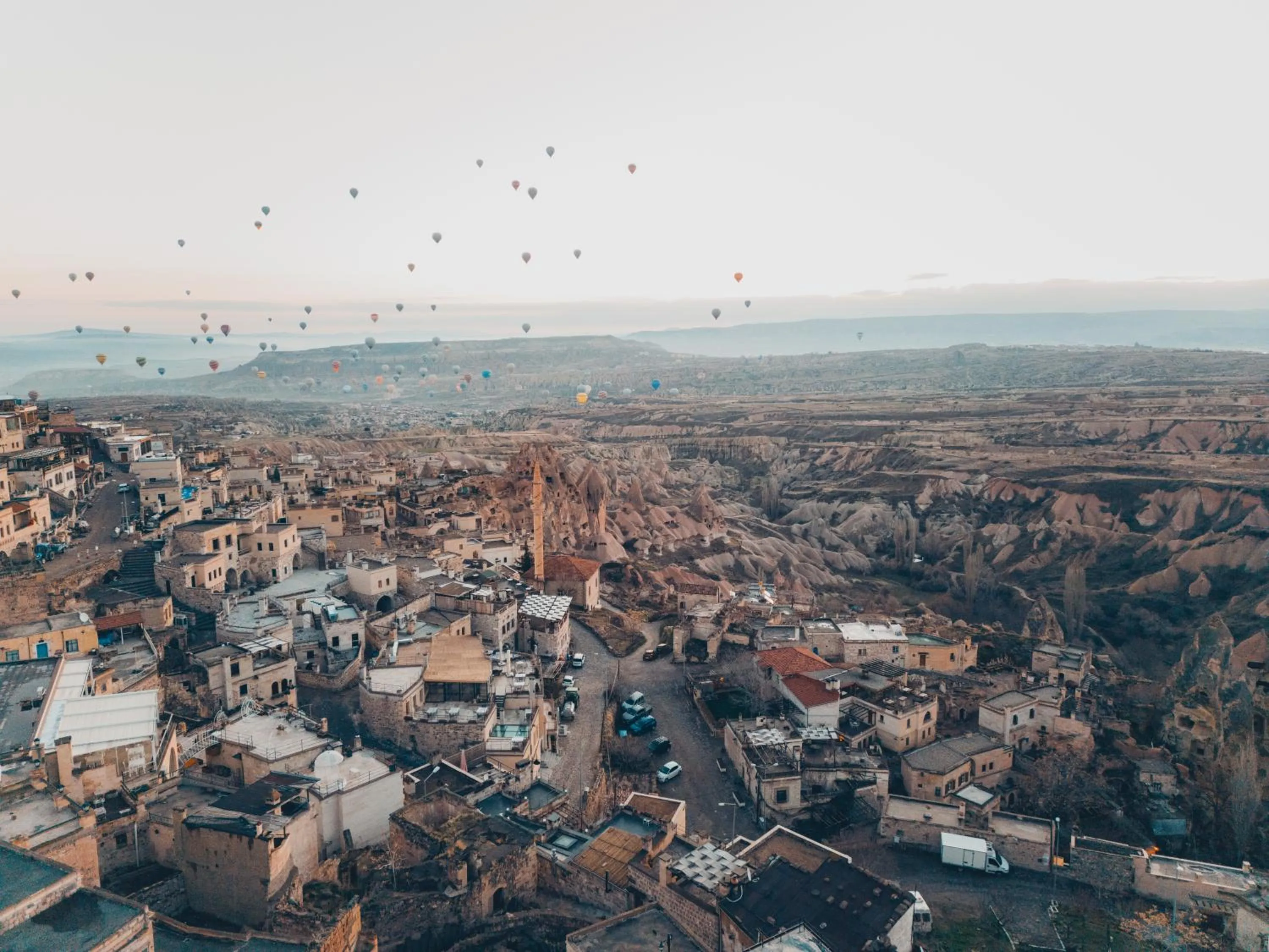 Natural landscape in Peristyle Cave Cappadocia- Special Class