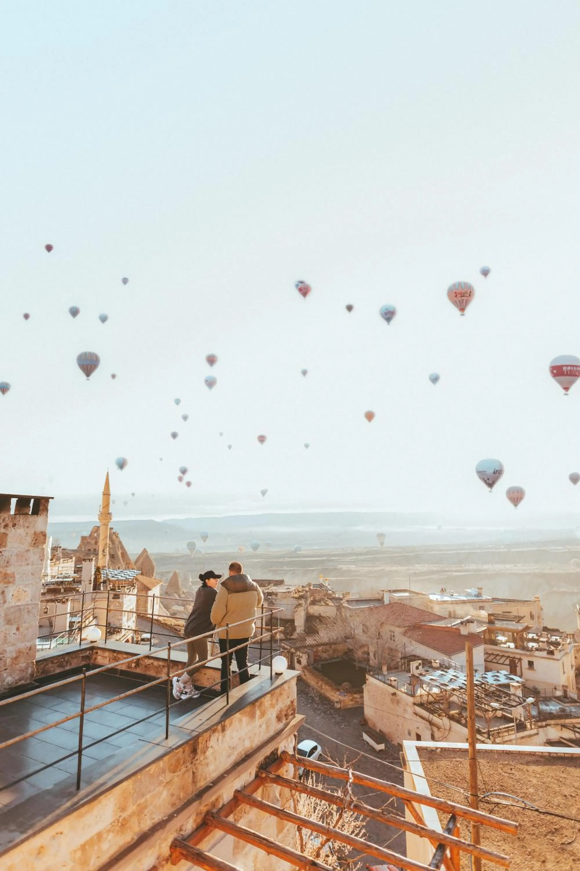 Balcony/Terrace in Peristyle Cave Cappadocia- Special Class