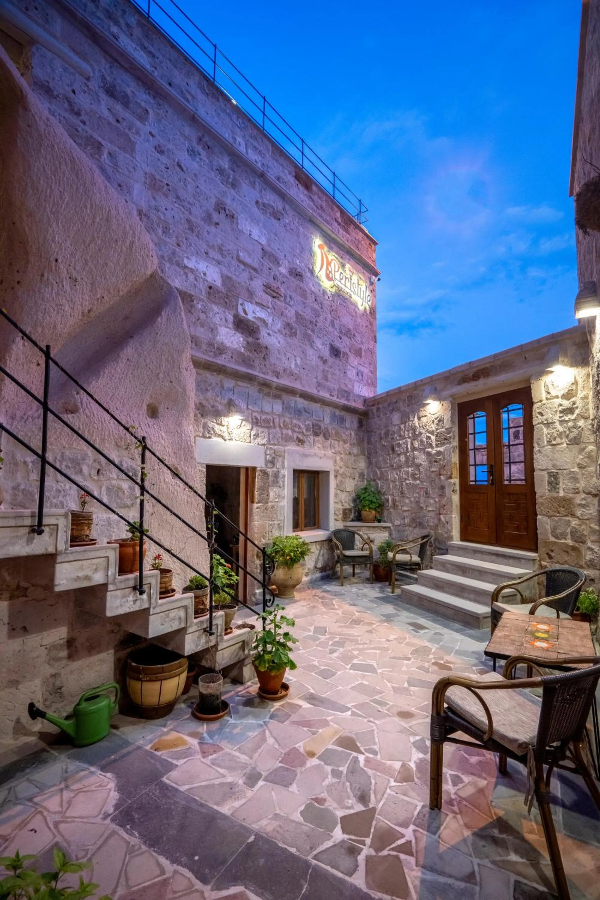 Garden in Peristyle Cave Cappadocia- Special Class