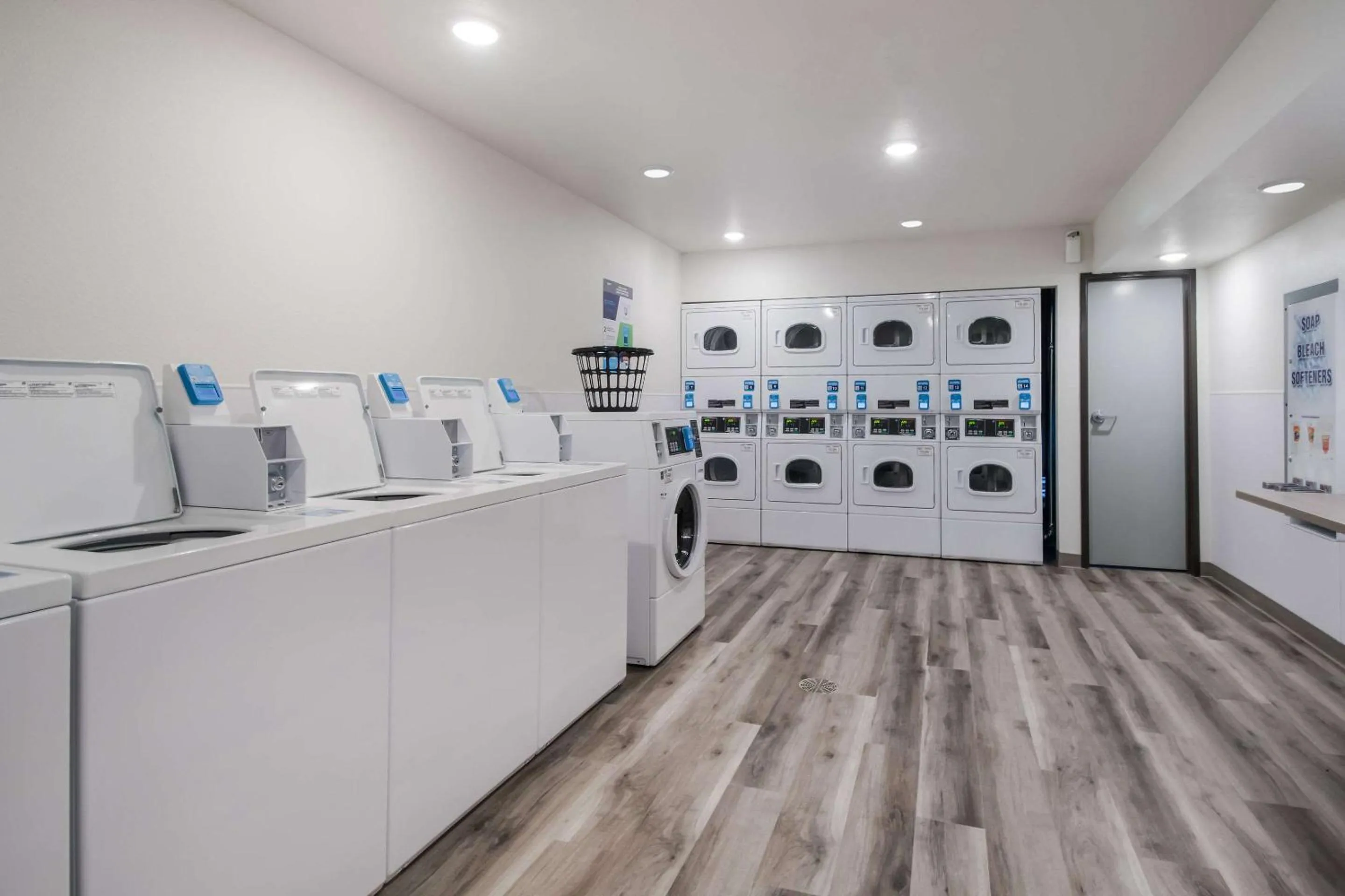 On site in WoodSpring Suites Portland Vancouver