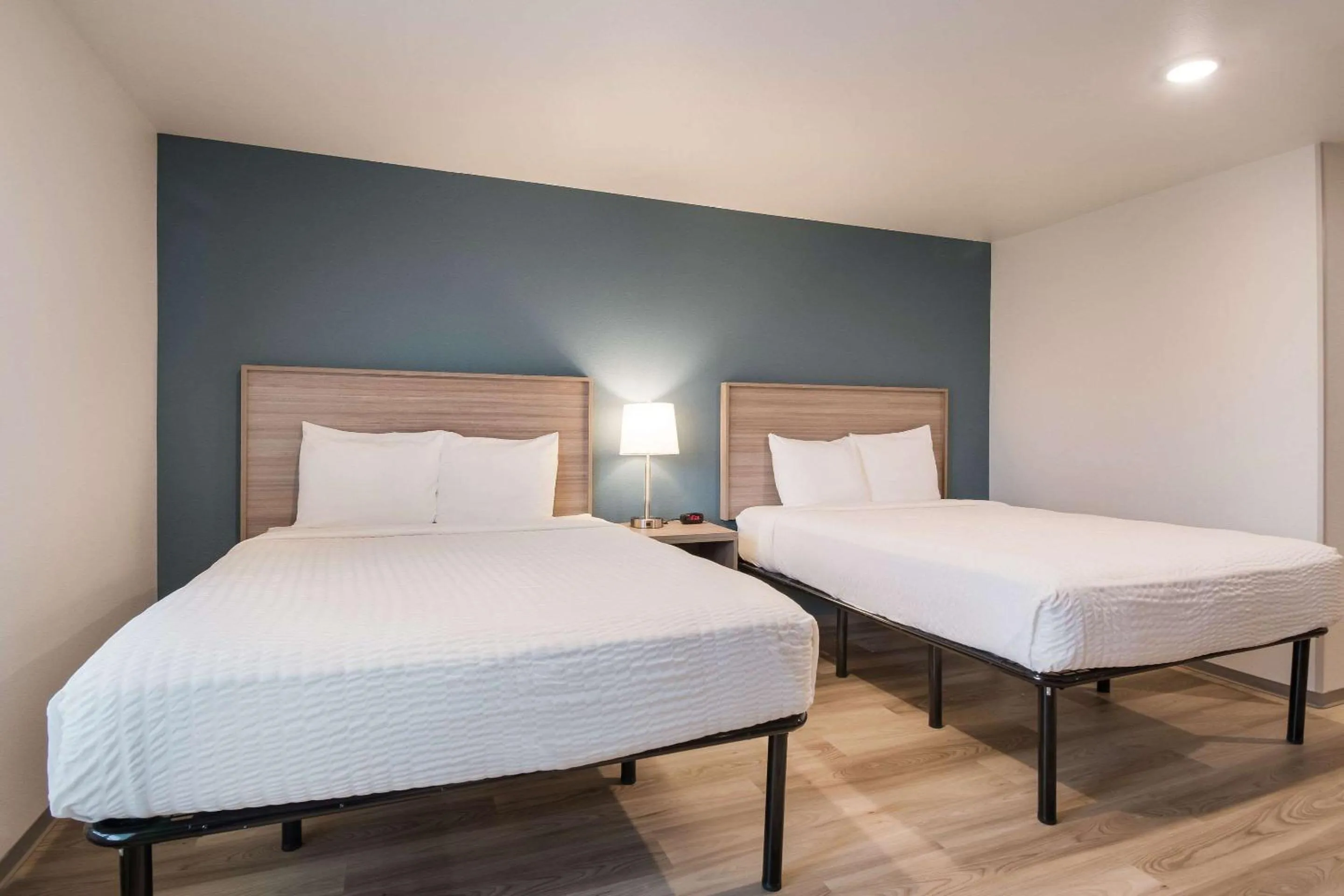 Photo of the whole room, Bed in WoodSpring Suites Portland Vancouver