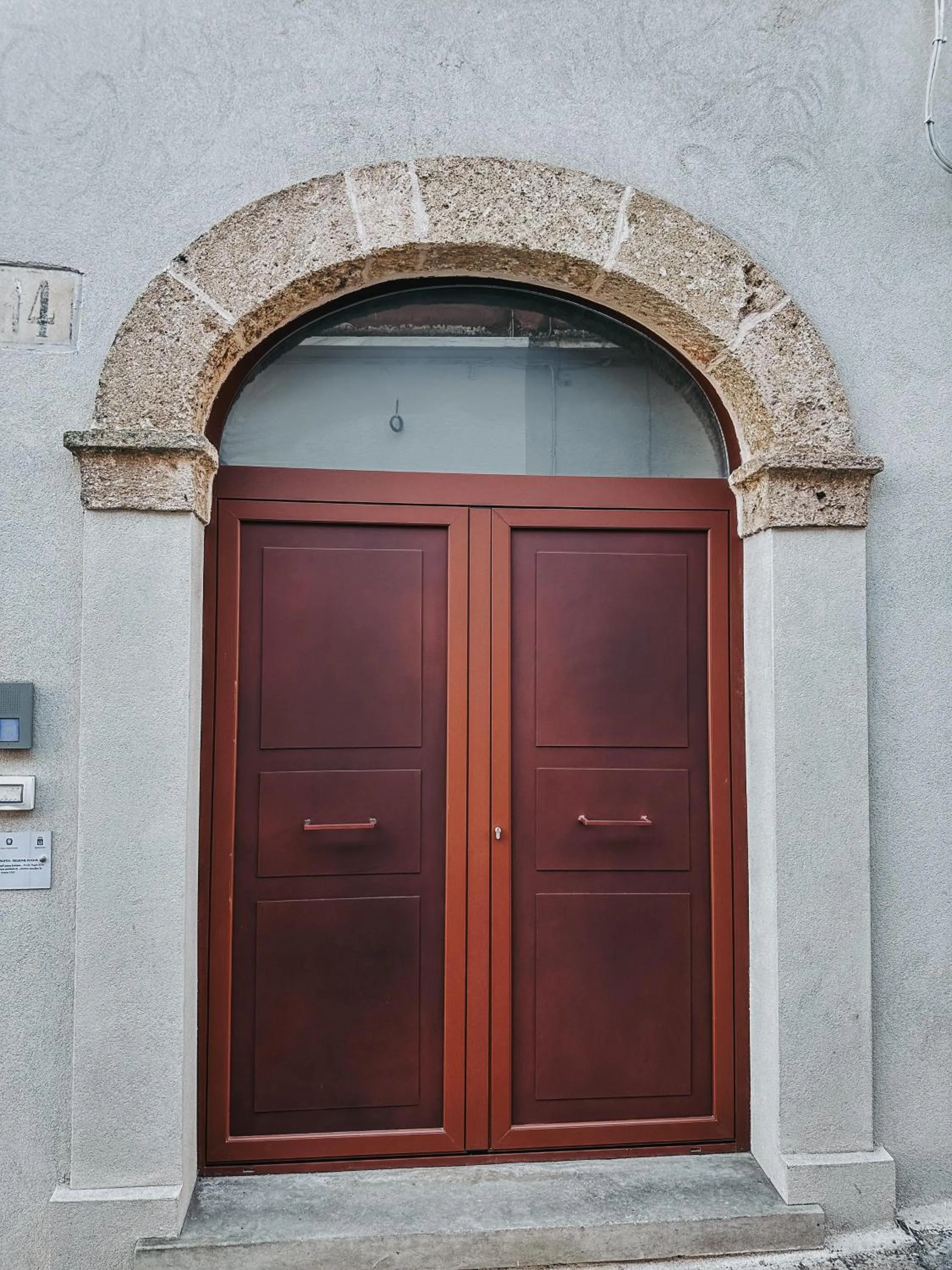 Facade/entrance in Palazzo Alma luxury rooms