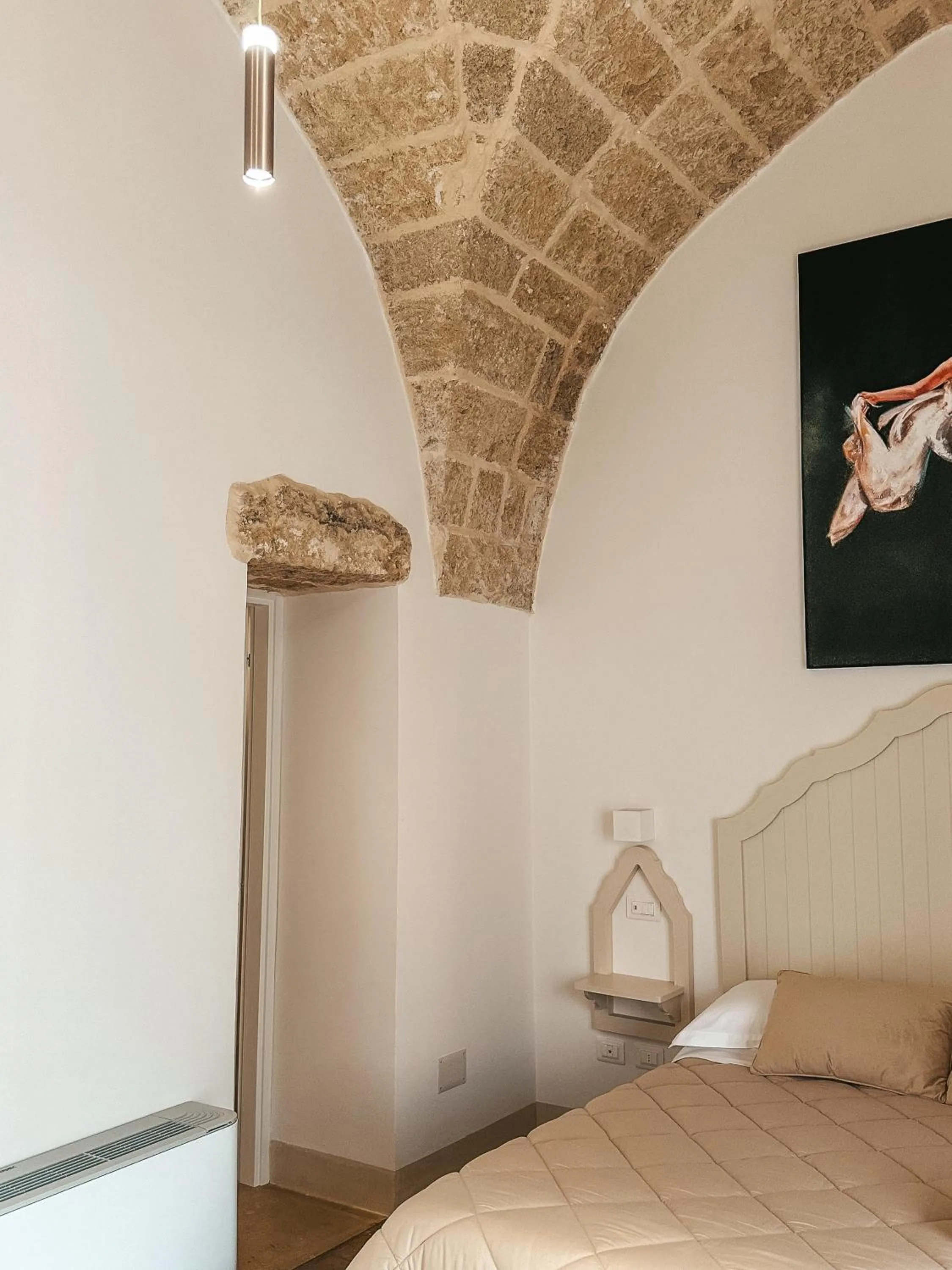 Bedroom, Bed in Palazzo Alma luxury rooms