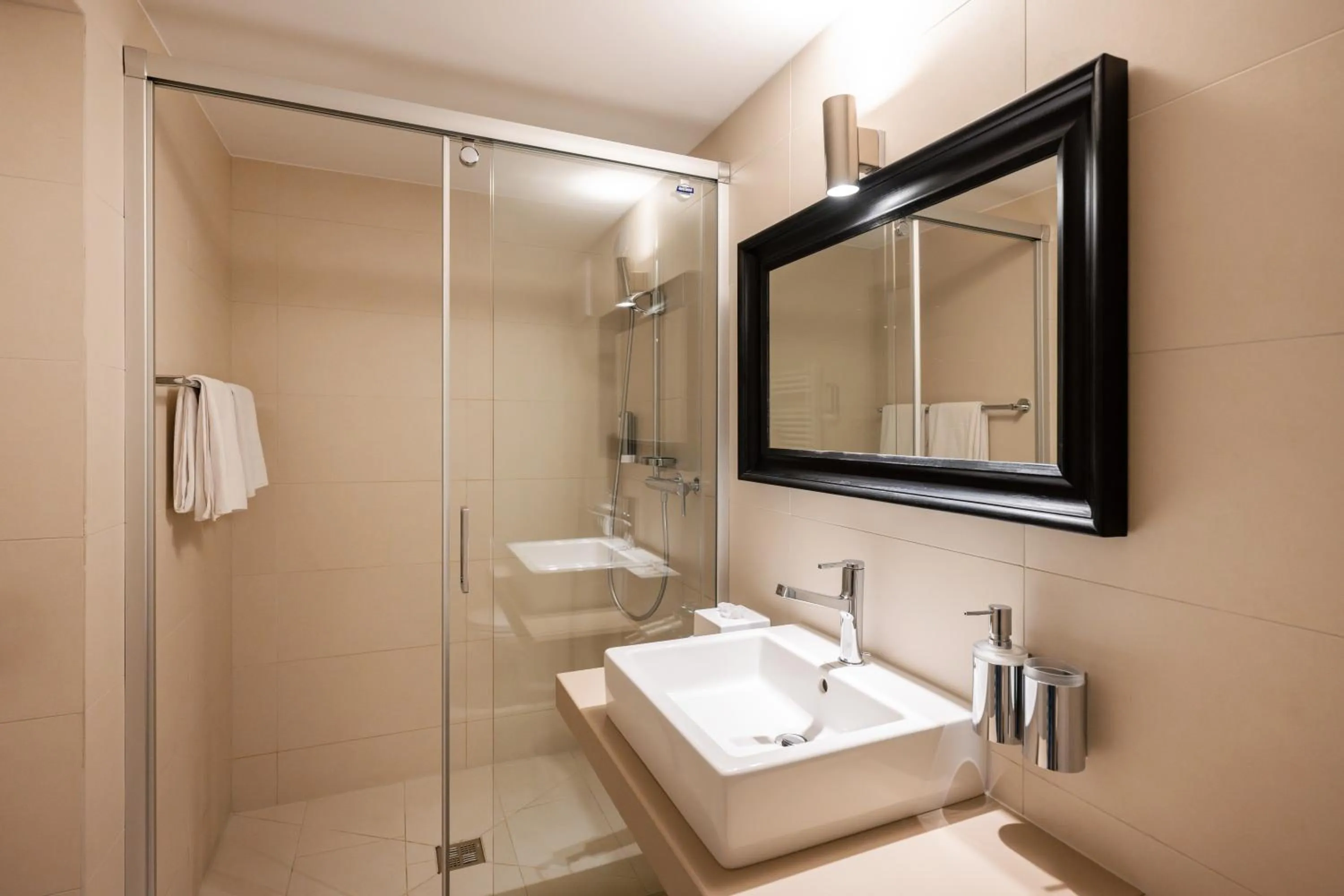 Bathroom in Hotel Edelweiss