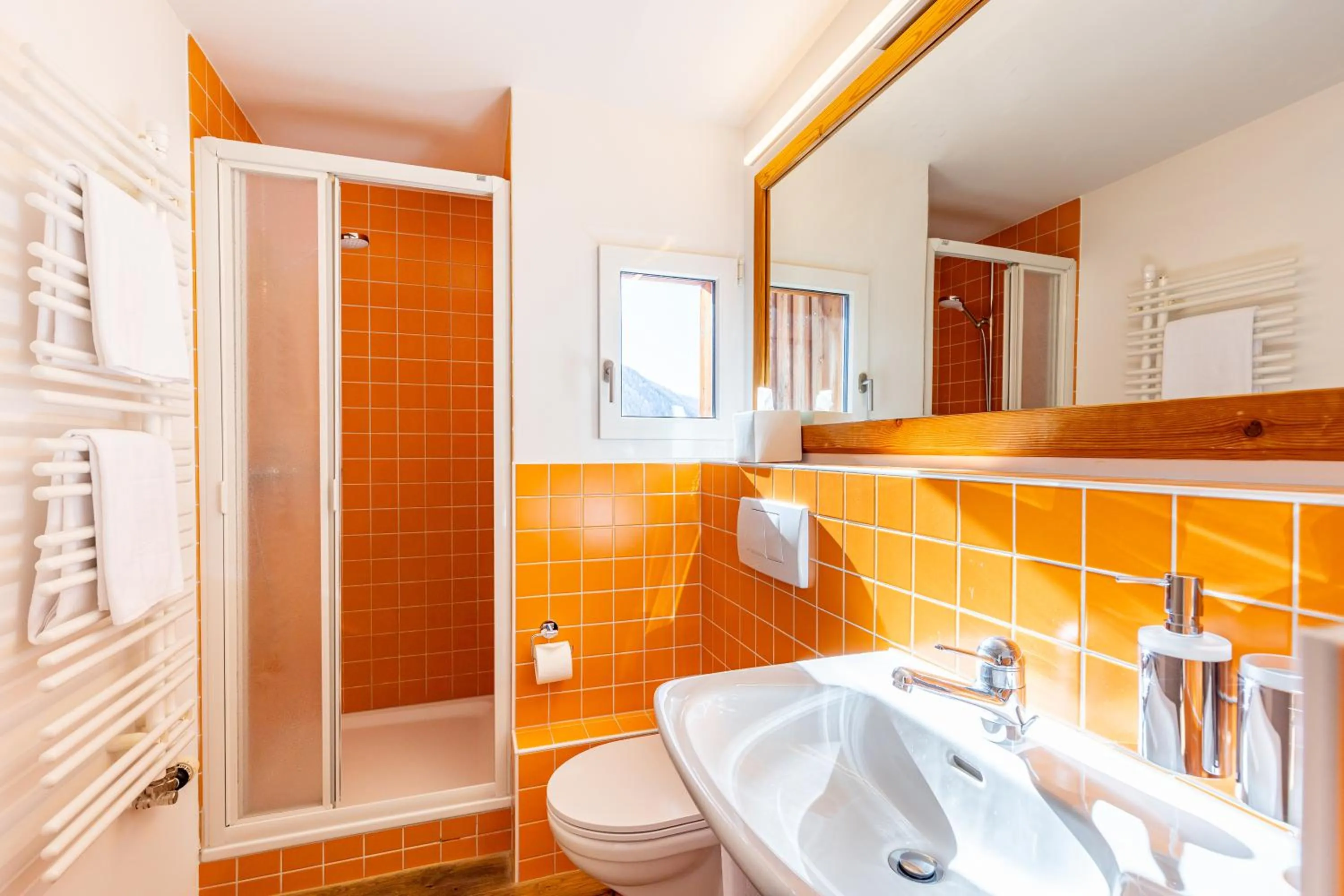 Bathroom in Hotel Edelweiss