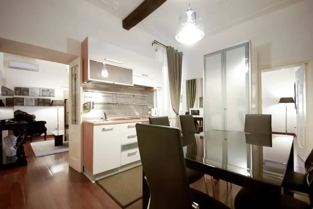 Kitchen or kitchenette in Banchi - Classic apartment between Navona and Campo dei Fiori