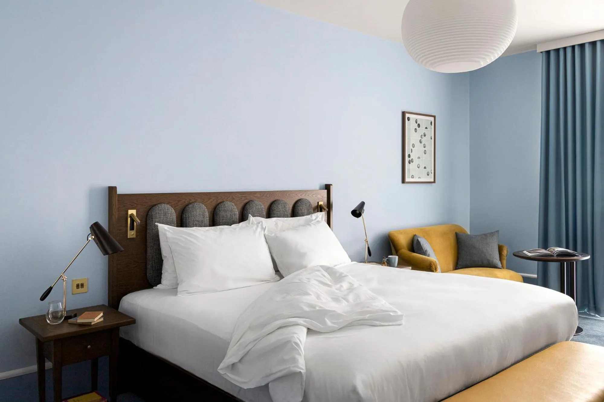 Bed in Hyatt Centric Cambridge