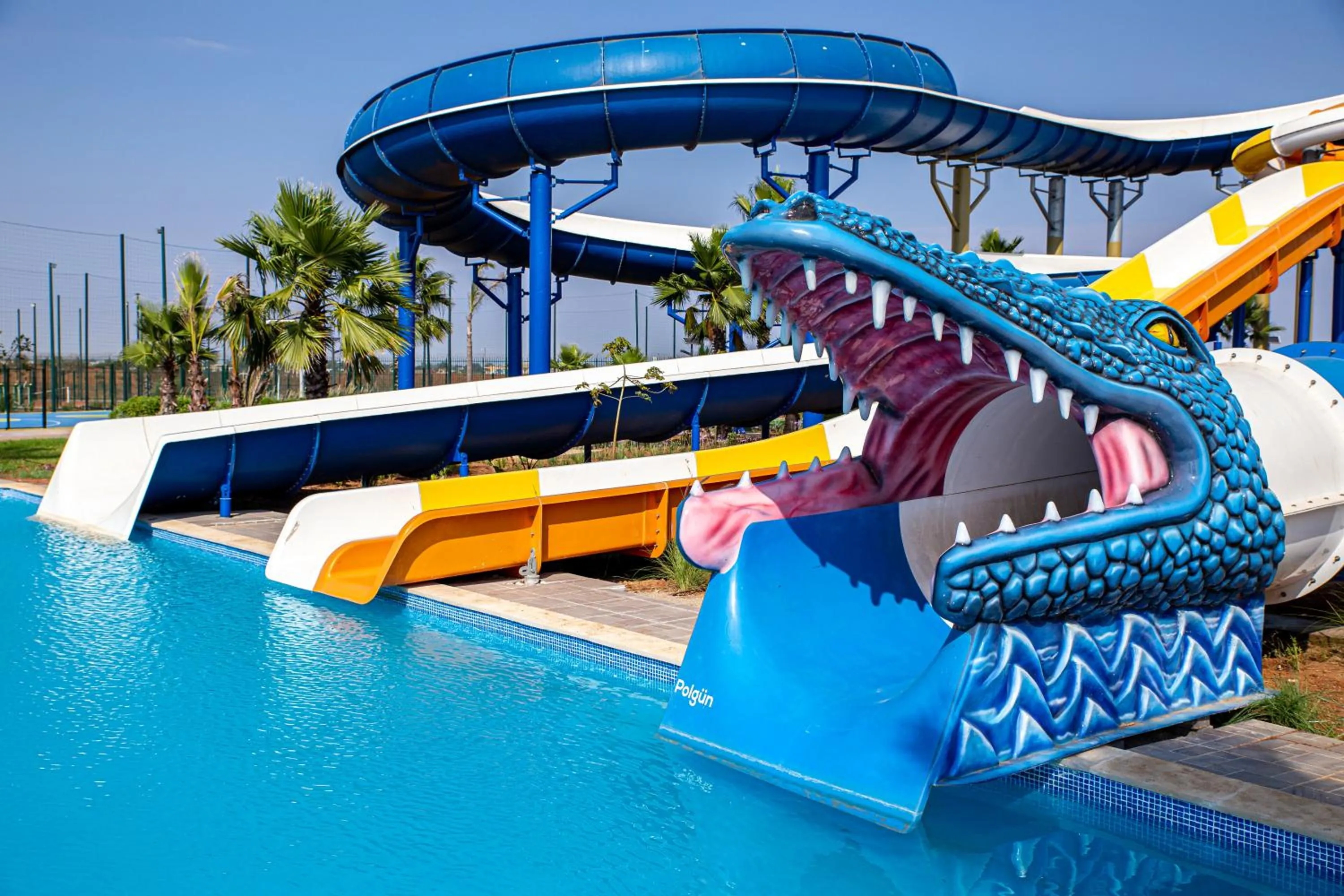 Aqua park in Waves Aqua Resort