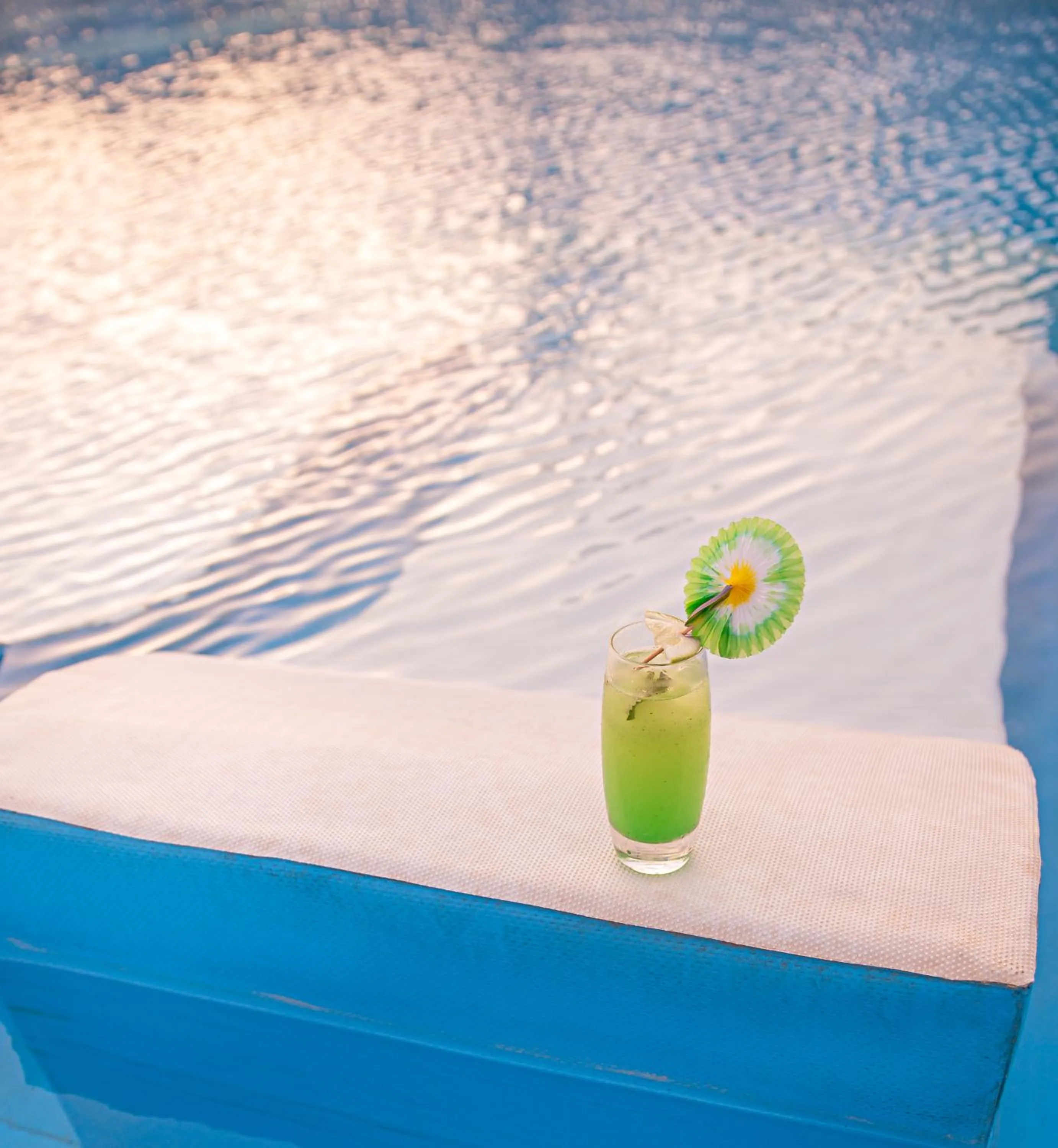 Pool view in Waves Aqua Resort