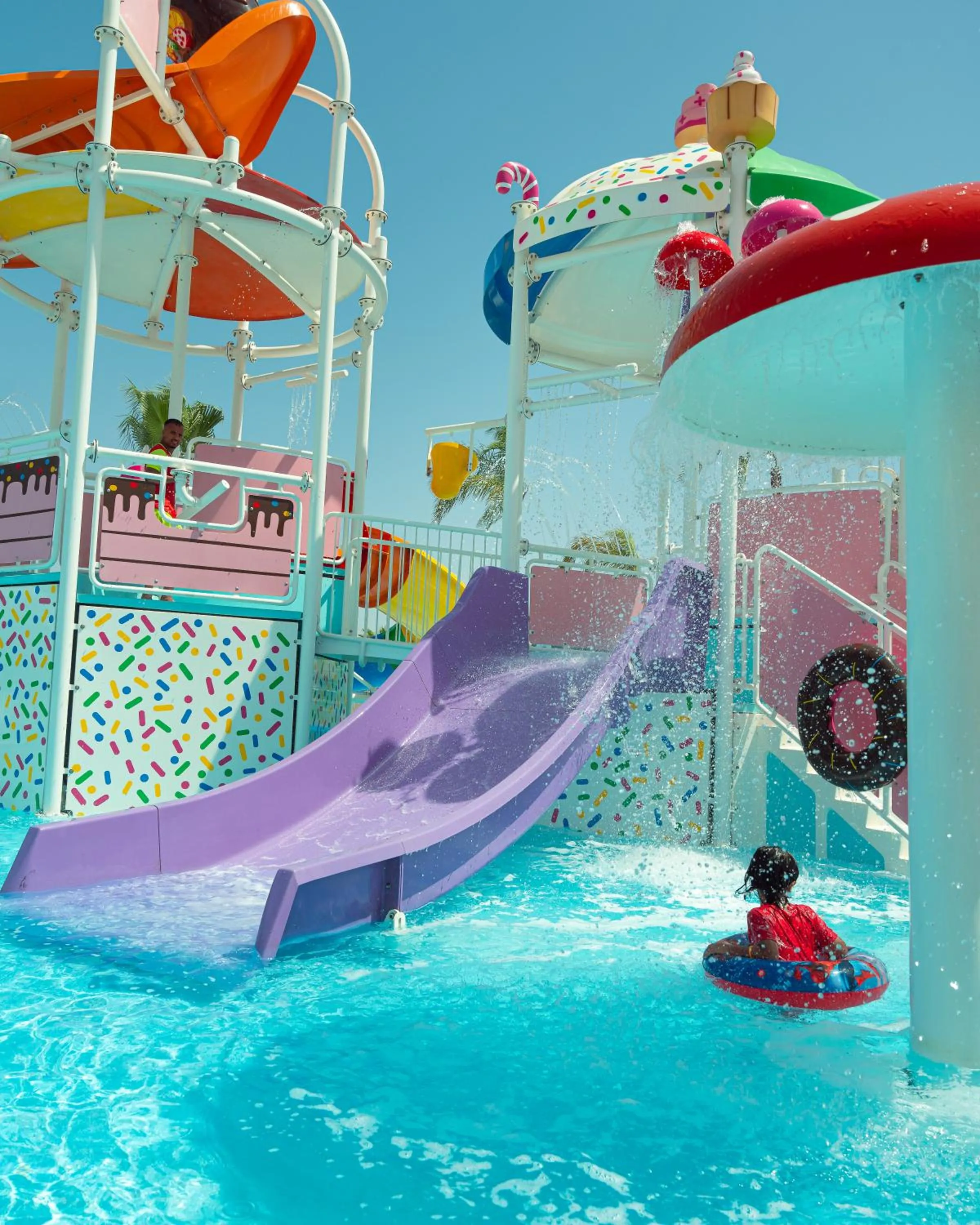 Aqua park in Waves Aqua Resort