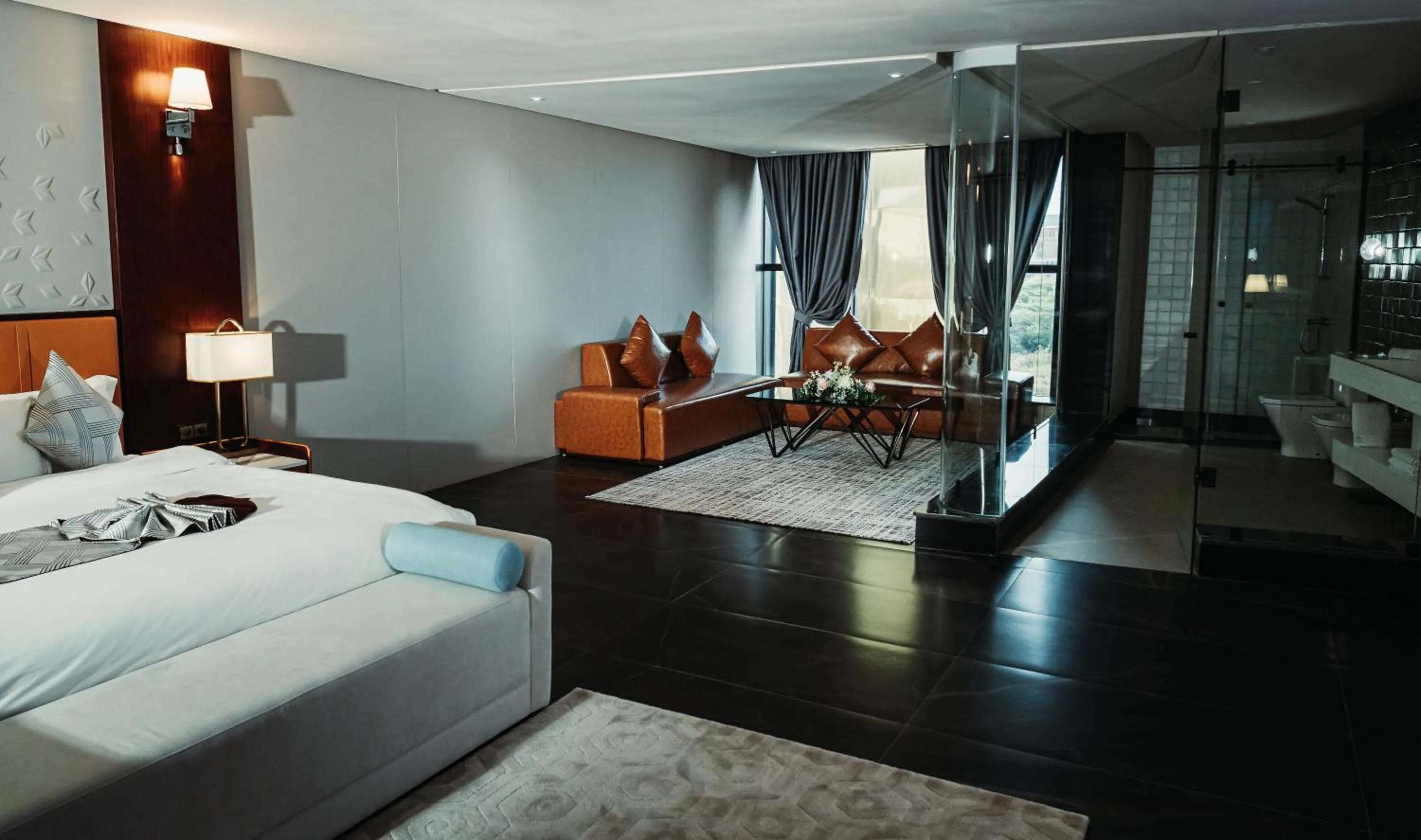 Bed in Waves Aqua Resort