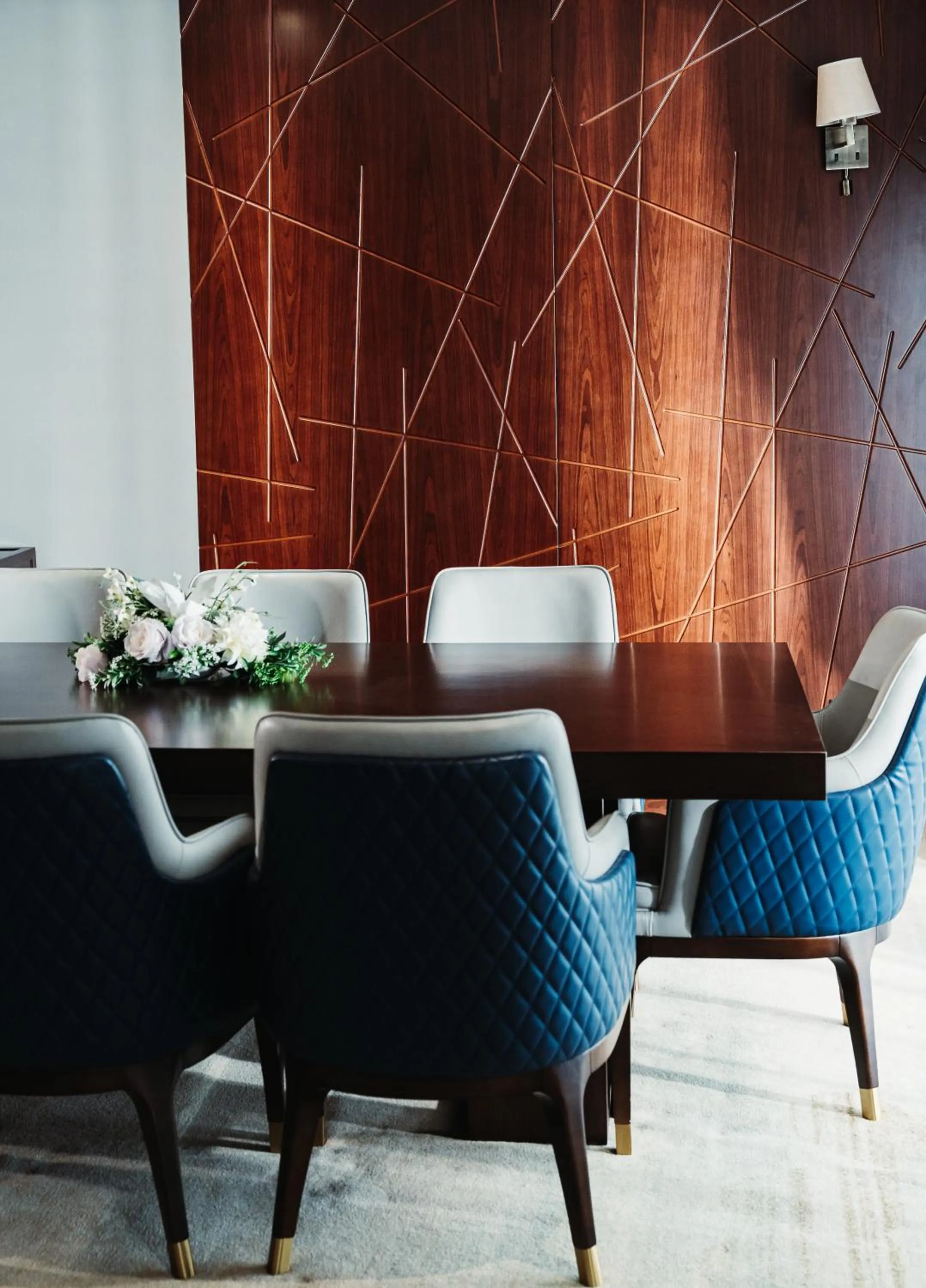 Seating area in Waves Aqua Resort