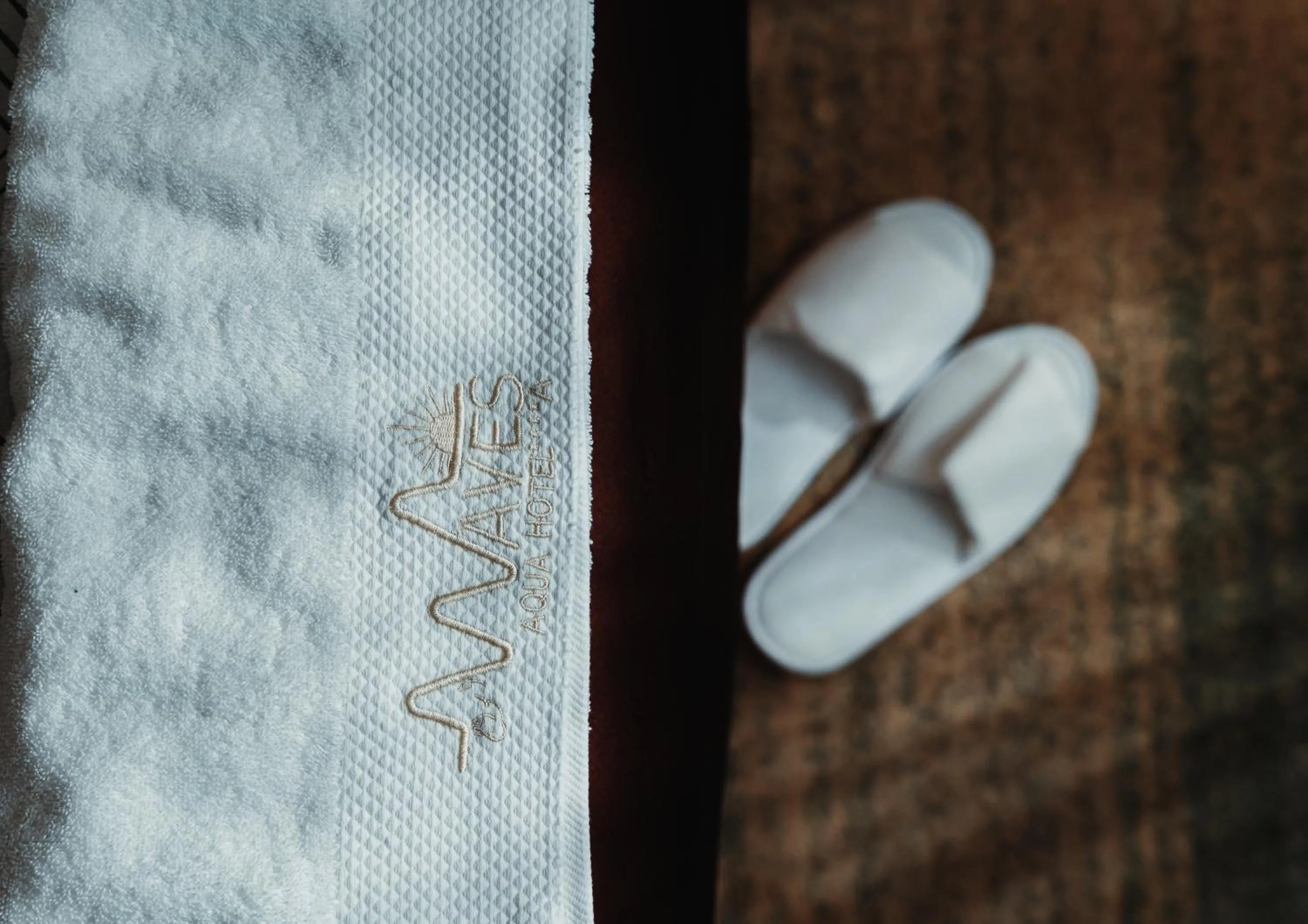 Bedroom in Waves Aqua Resort