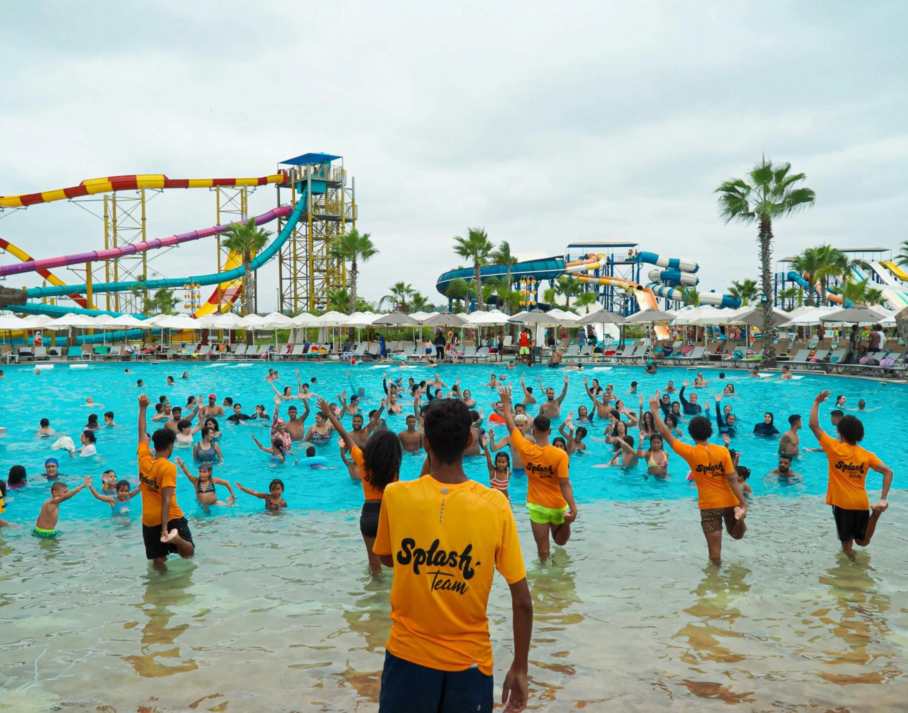 Aqua park in Waves Aqua Resort