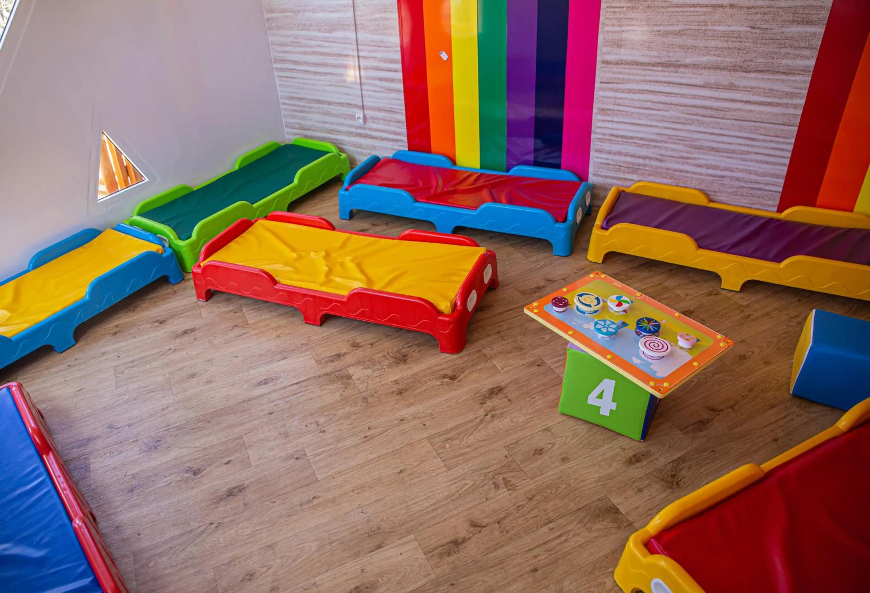 Kids's club, Bed in Waves Aqua Resort