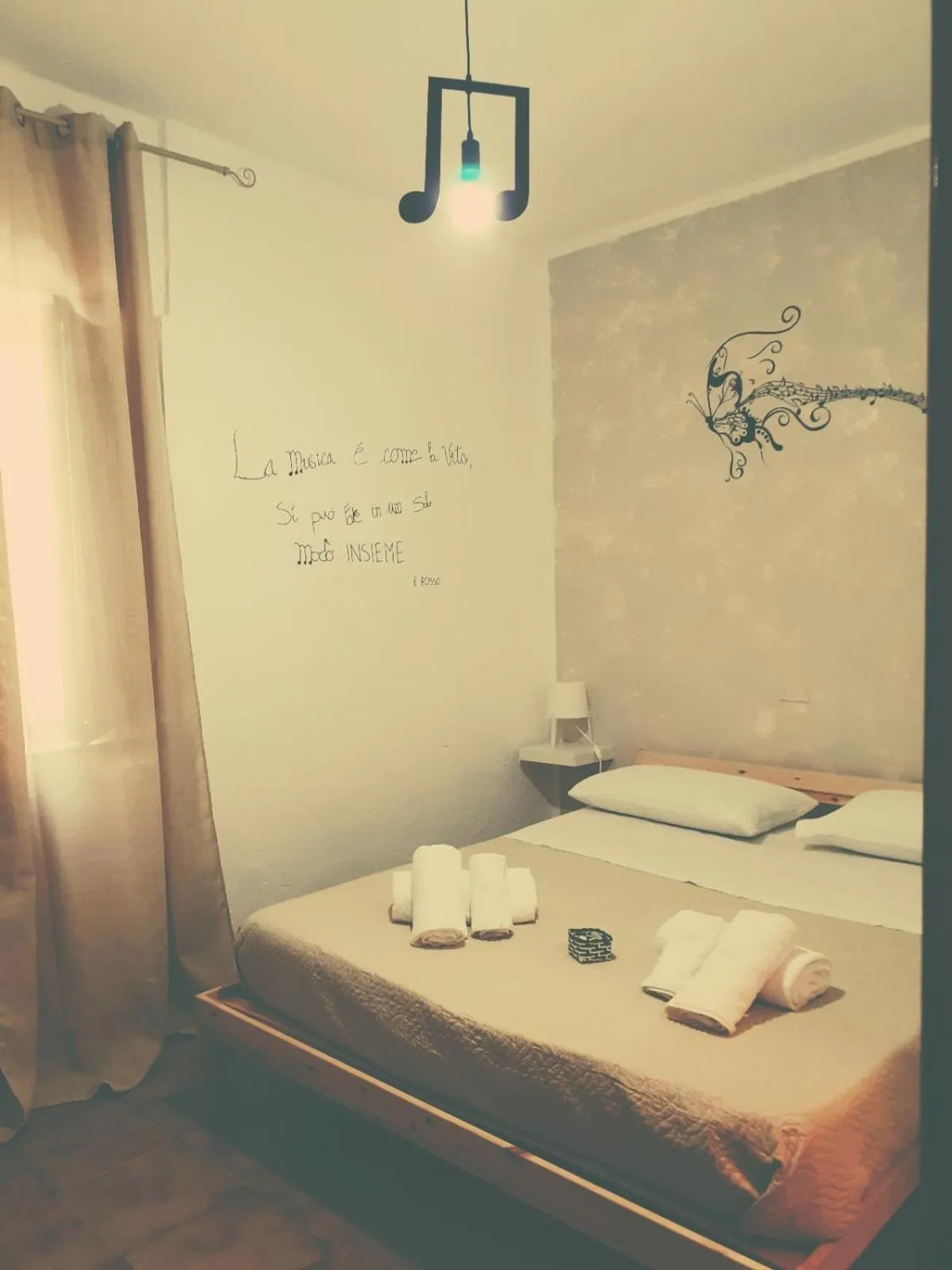 Bed in B&B Al Pentagramma