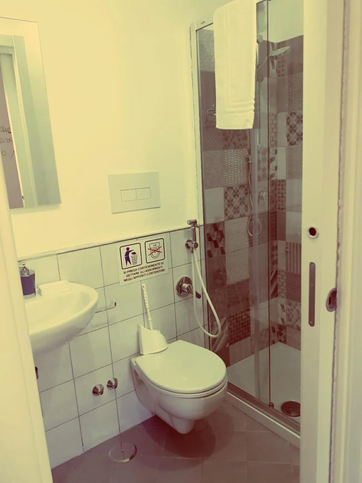 Bathroom in B&B Al Pentagramma