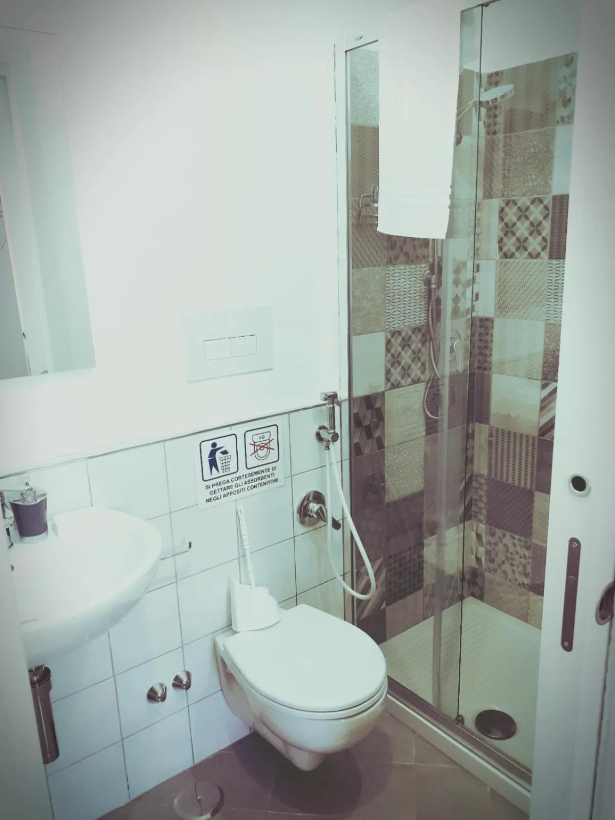 Bathroom in B&B Al Pentagramma