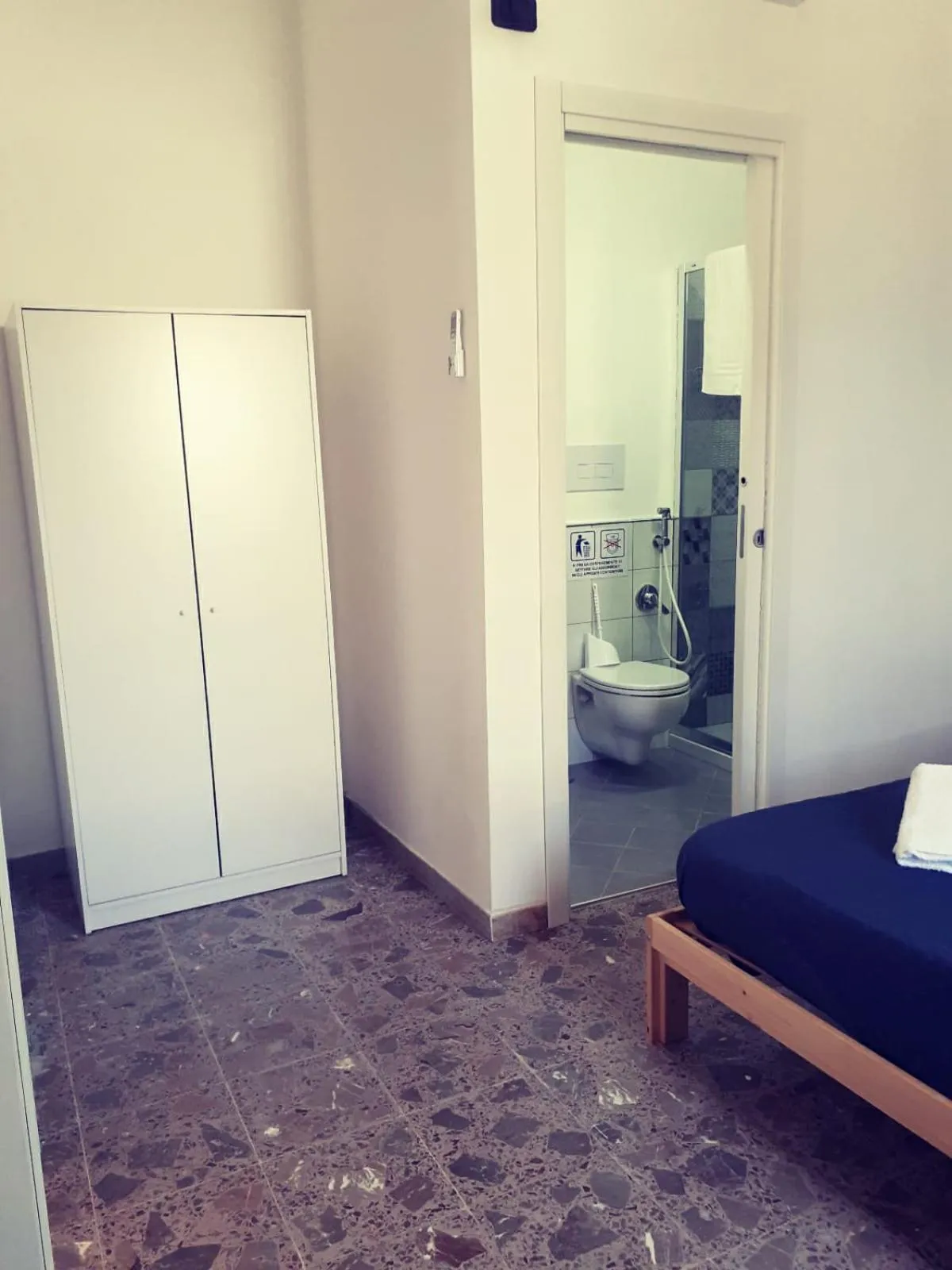 Bed, Bathroom in B&B Al Pentagramma