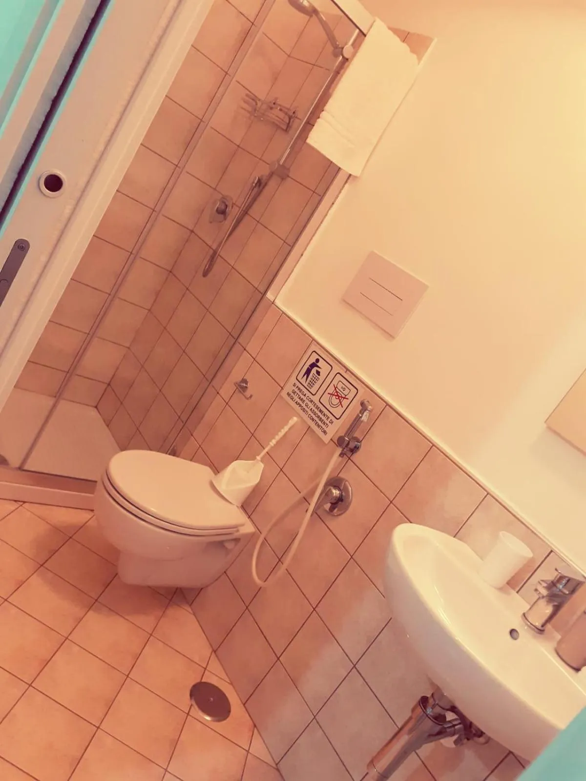 Bathroom in B&B Al Pentagramma