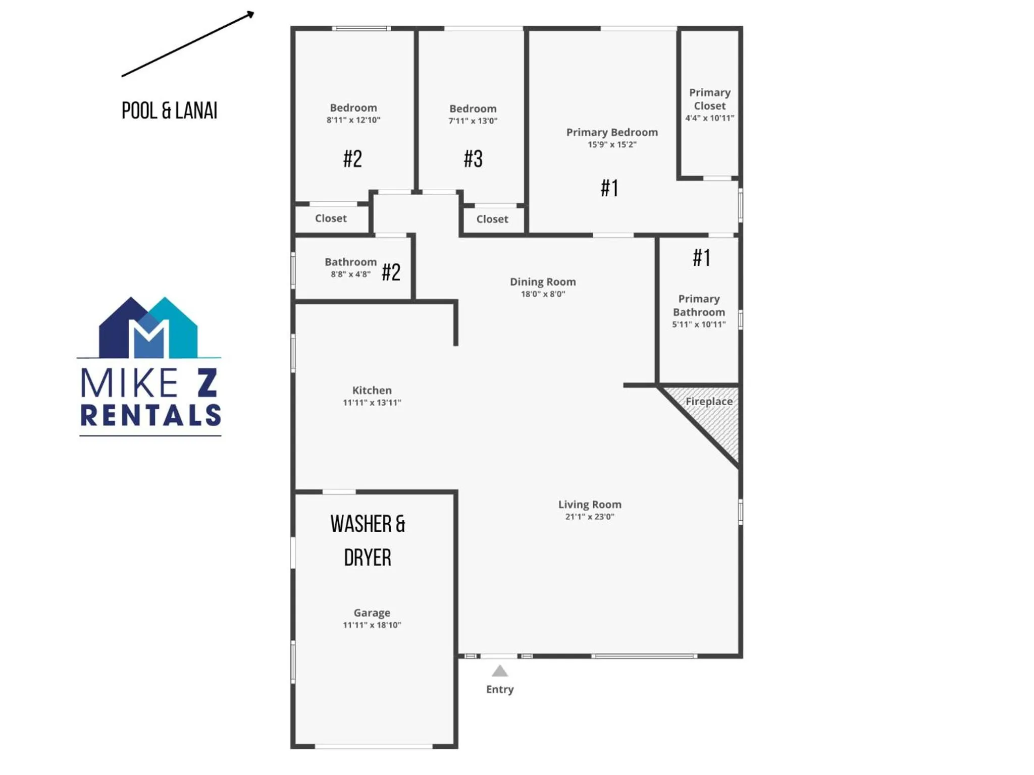 Relax Poolside & Walk or Bike to the Beach From This Amazing Naples Pool Home!