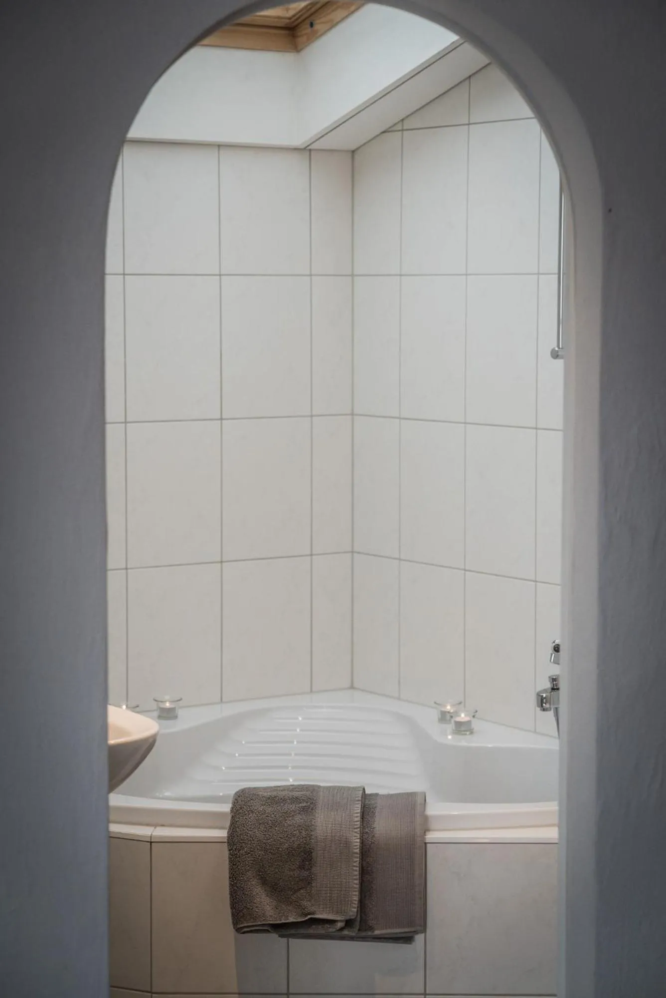 Bathroom in Hotel-Restaurant Burgseeli