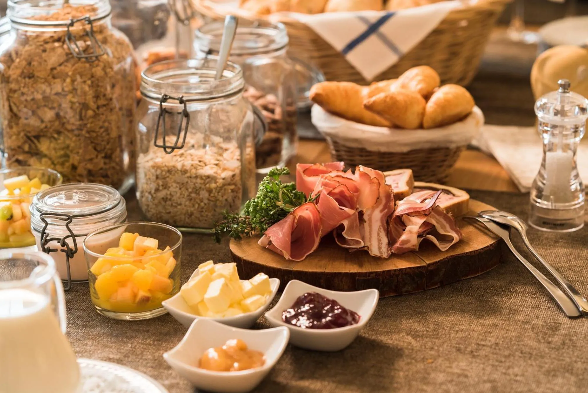 Breakfast in Hotel-Restaurant Burgseeli