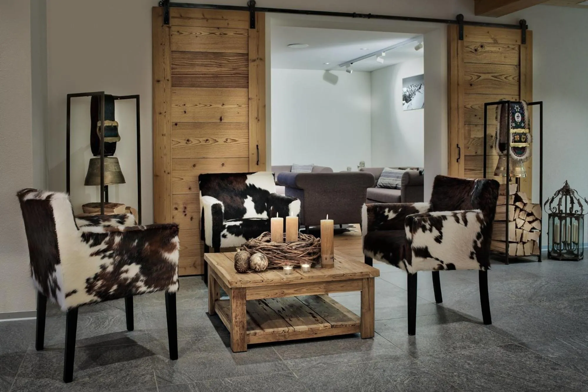 Seating area in Hotel-Restaurant Burgseeli