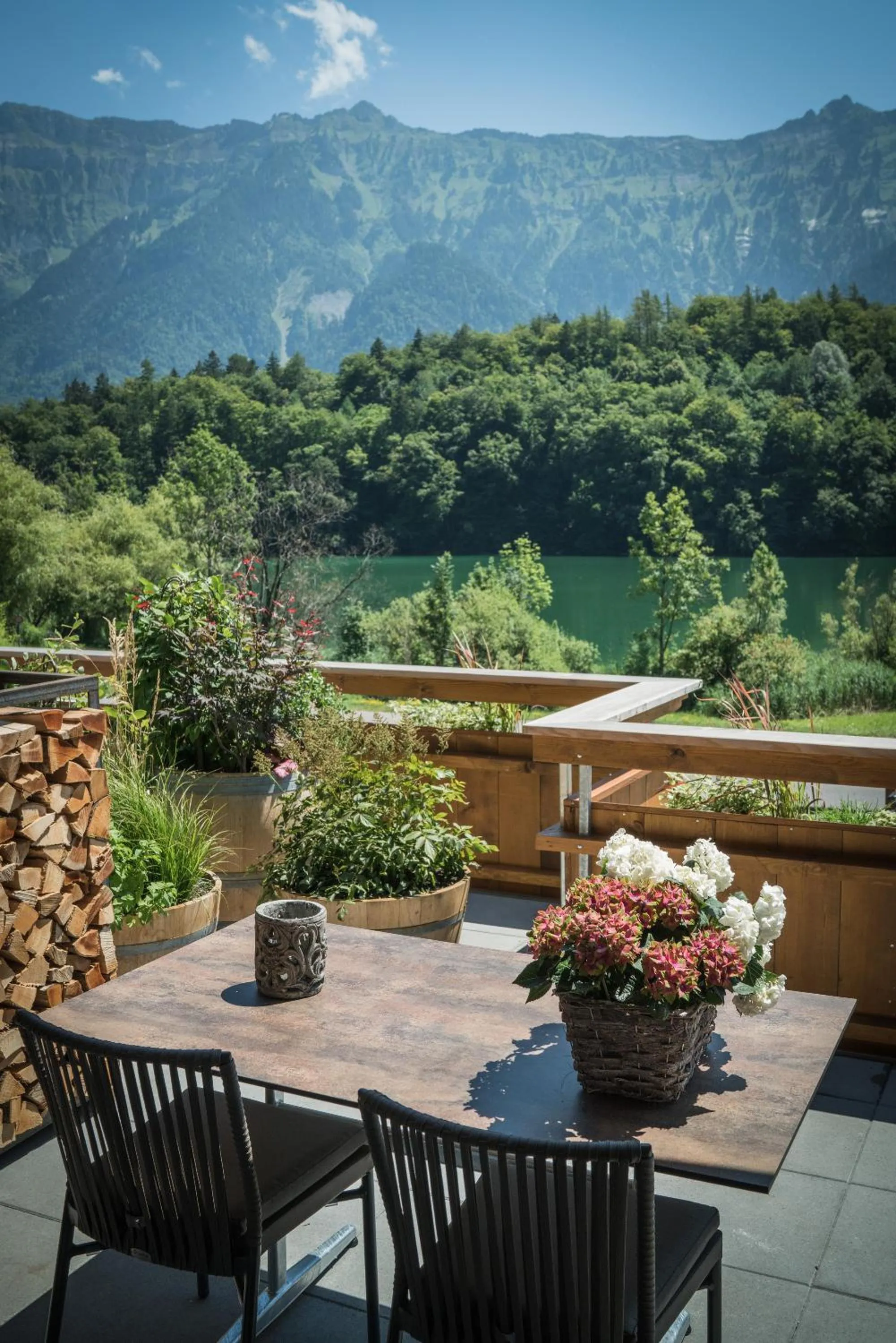 Balcony/Terrace in Hotel-Restaurant Burgseeli