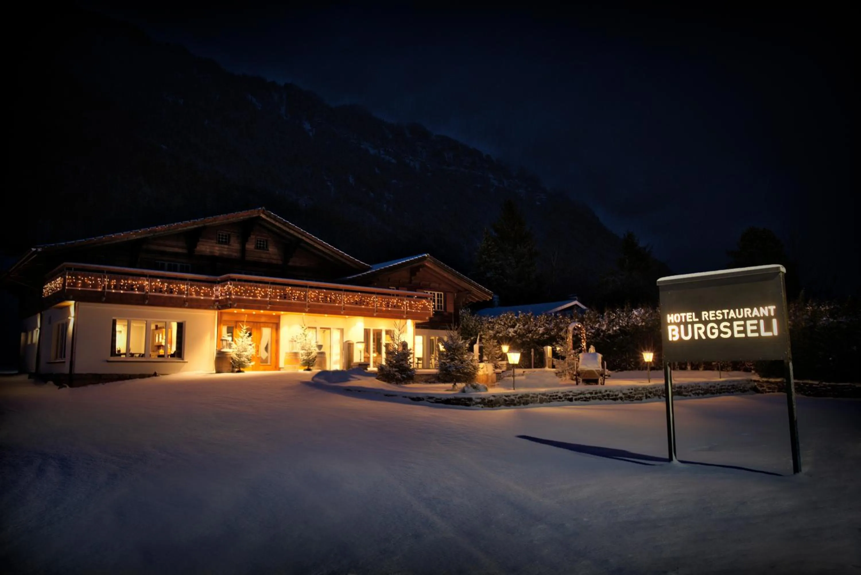 Facade/entrance in Hotel-Restaurant Burgseeli