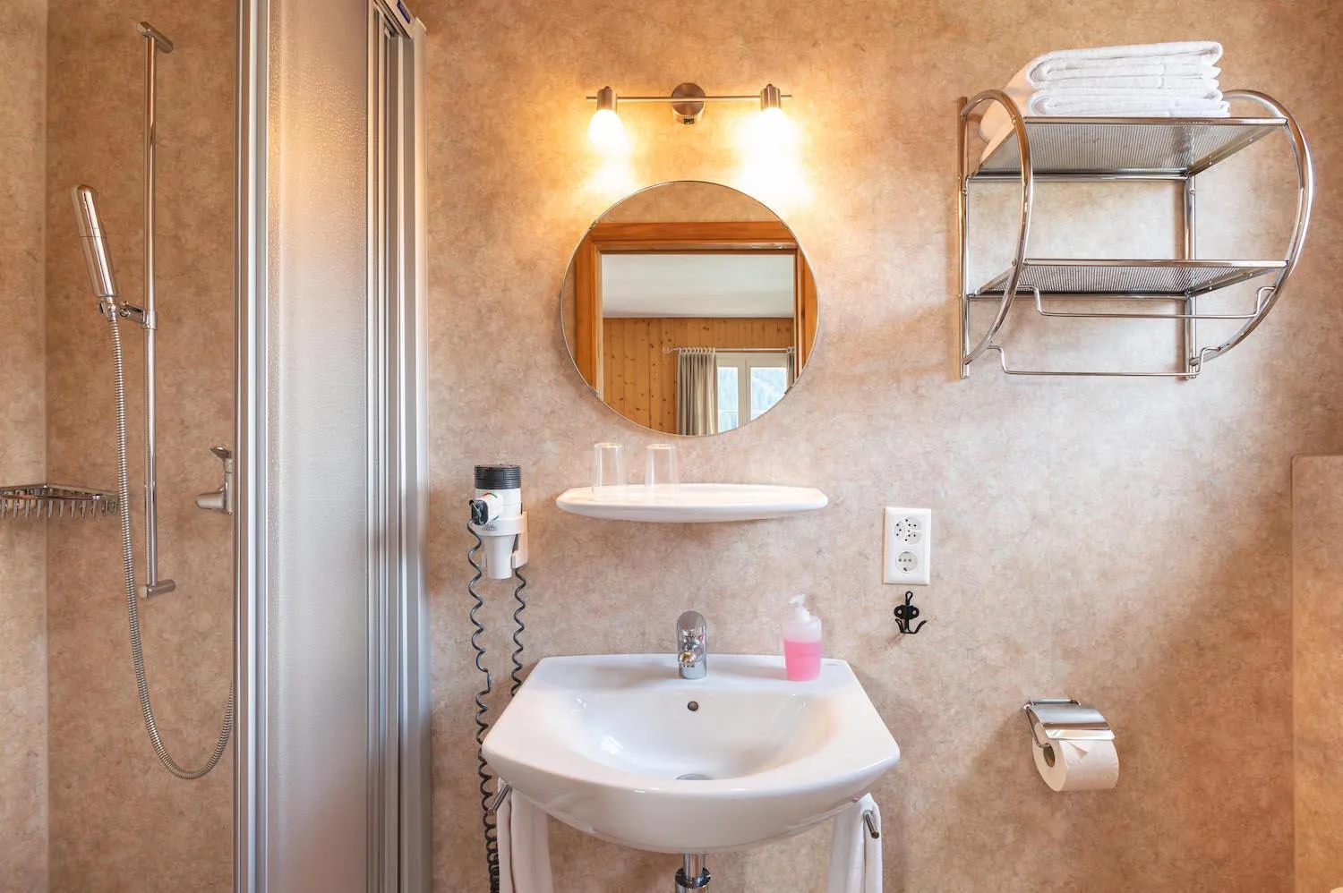 Bathroom in Hotel Alpenblick