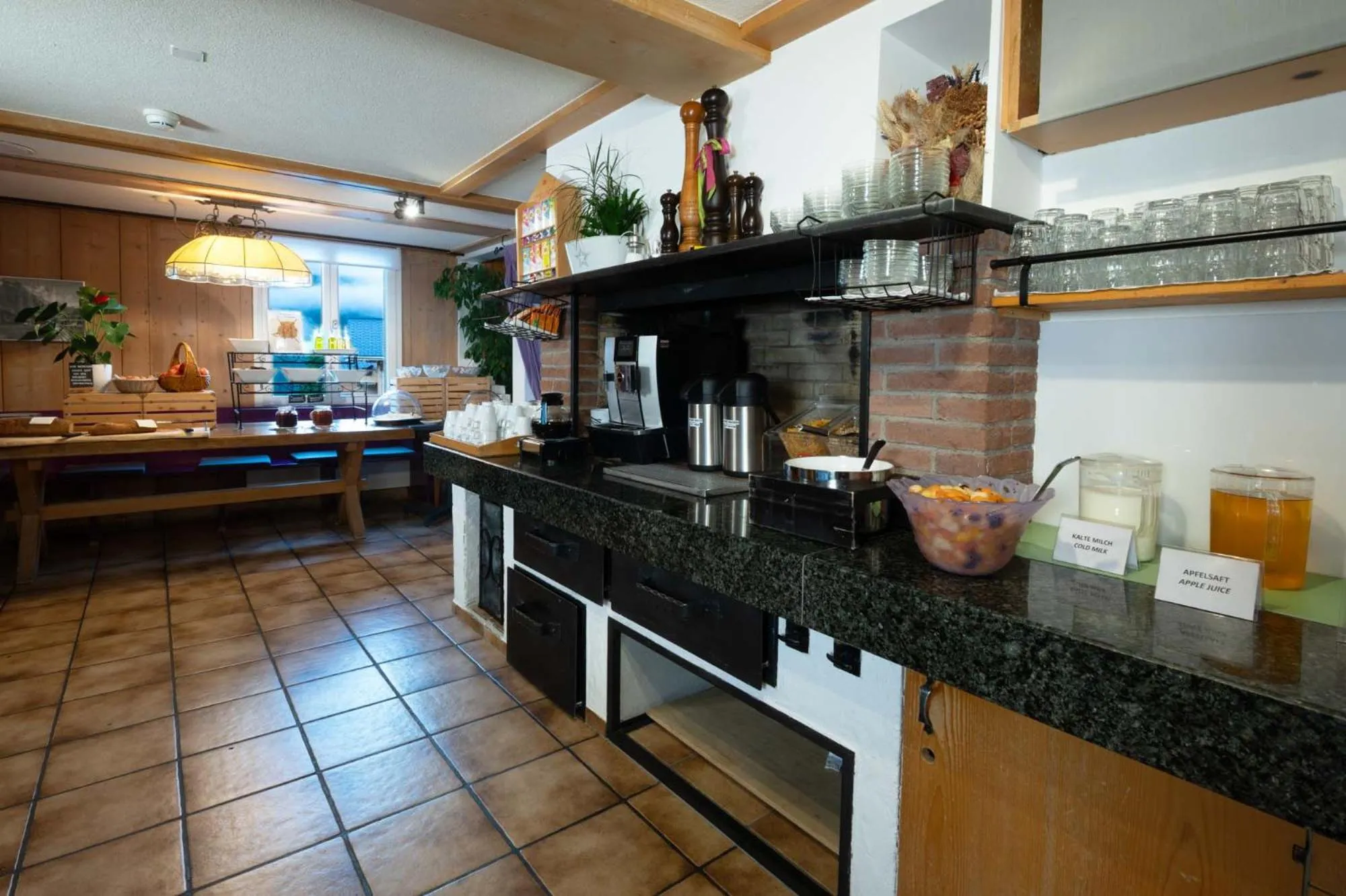 Breakfast in Hotel Alpenblick