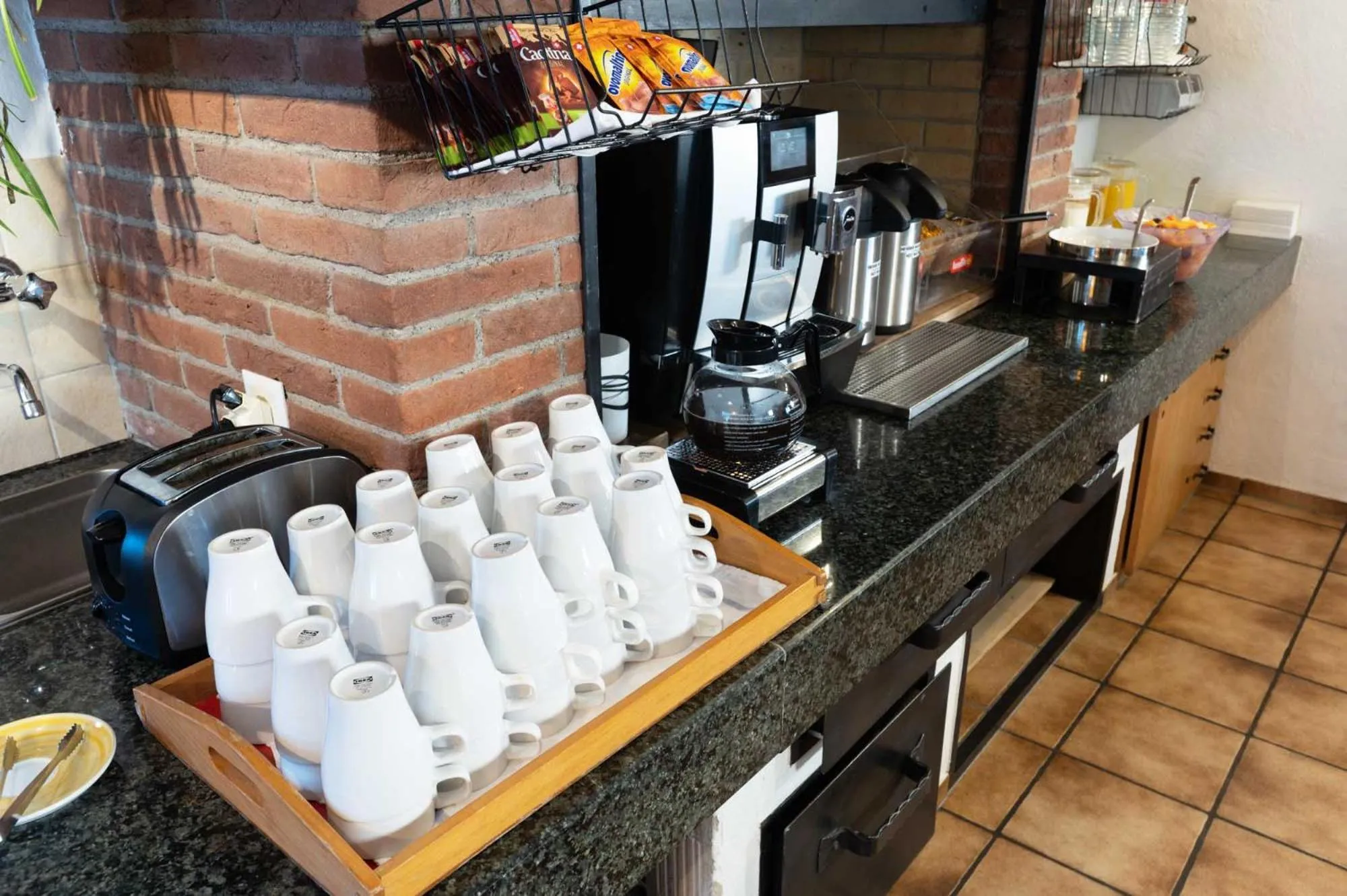 Breakfast in Hotel Alpenblick