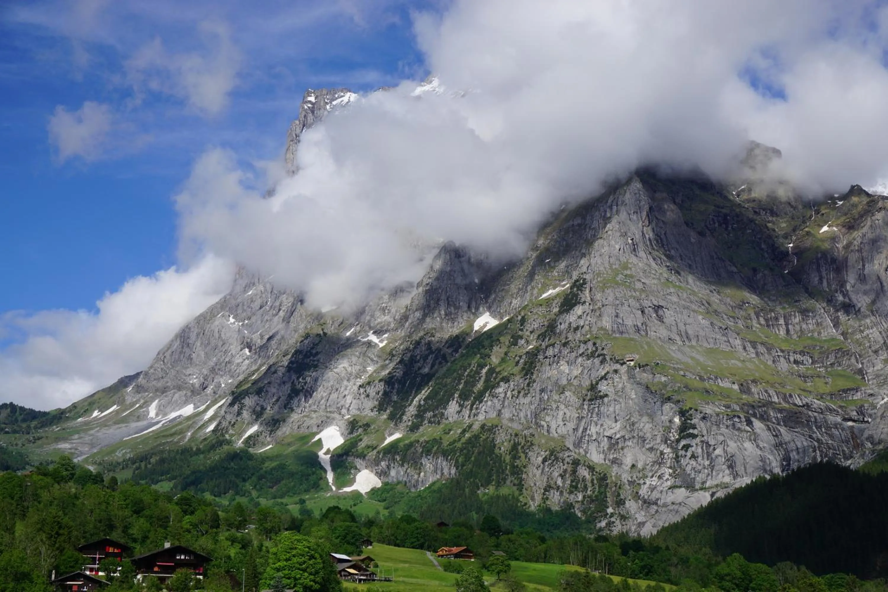 Mountain view in Hotel Alpenblick