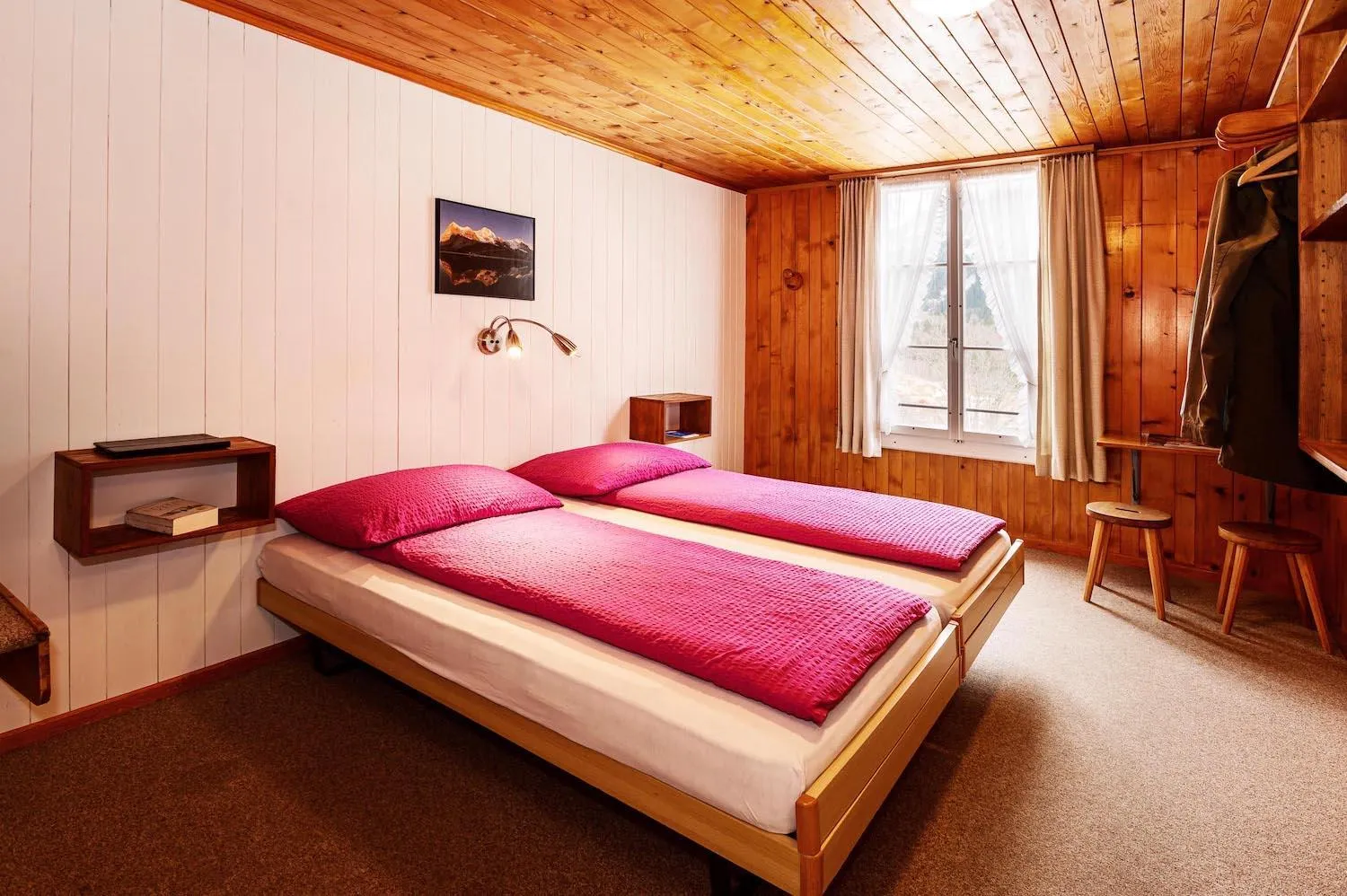 Bed in Hotel Alpenblick