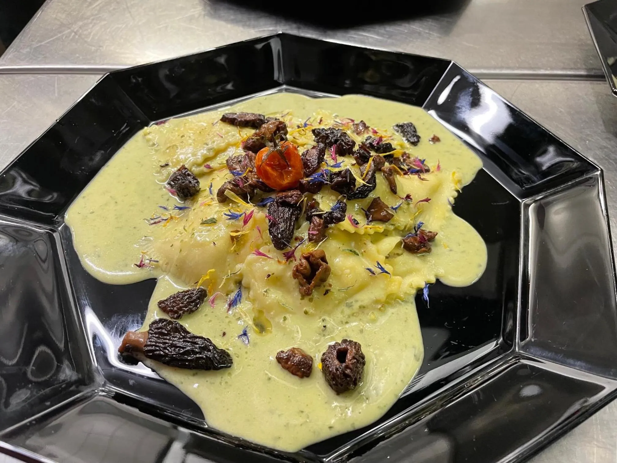 Restaurant/places to eat in Hotel Alpenblick